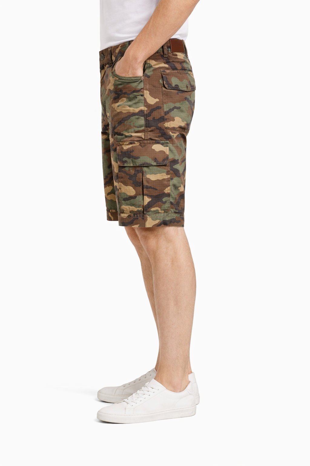 TELAMIRA PANTALONCINO CARGO CAMO