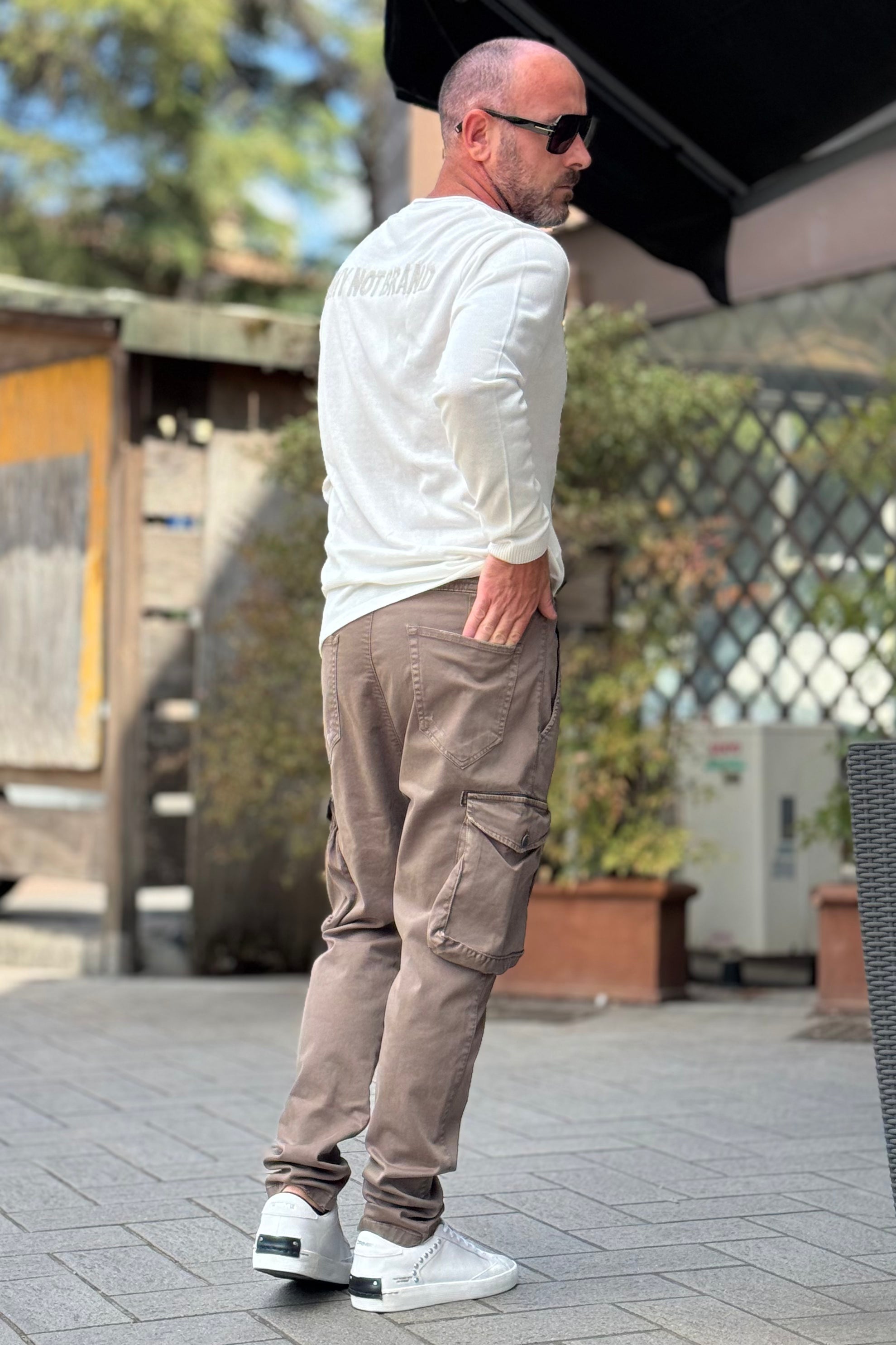 XAGON MAN A25032CR4076 PANTALONE TASCONATO DISPONIBILE IN 3 COLORI