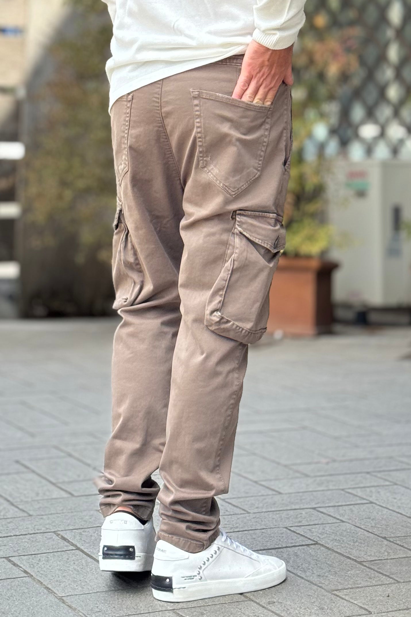 XAGON MAN A25032CR4076 PANTALONE TASCONATO DISPONIBILE IN 3 COLORI