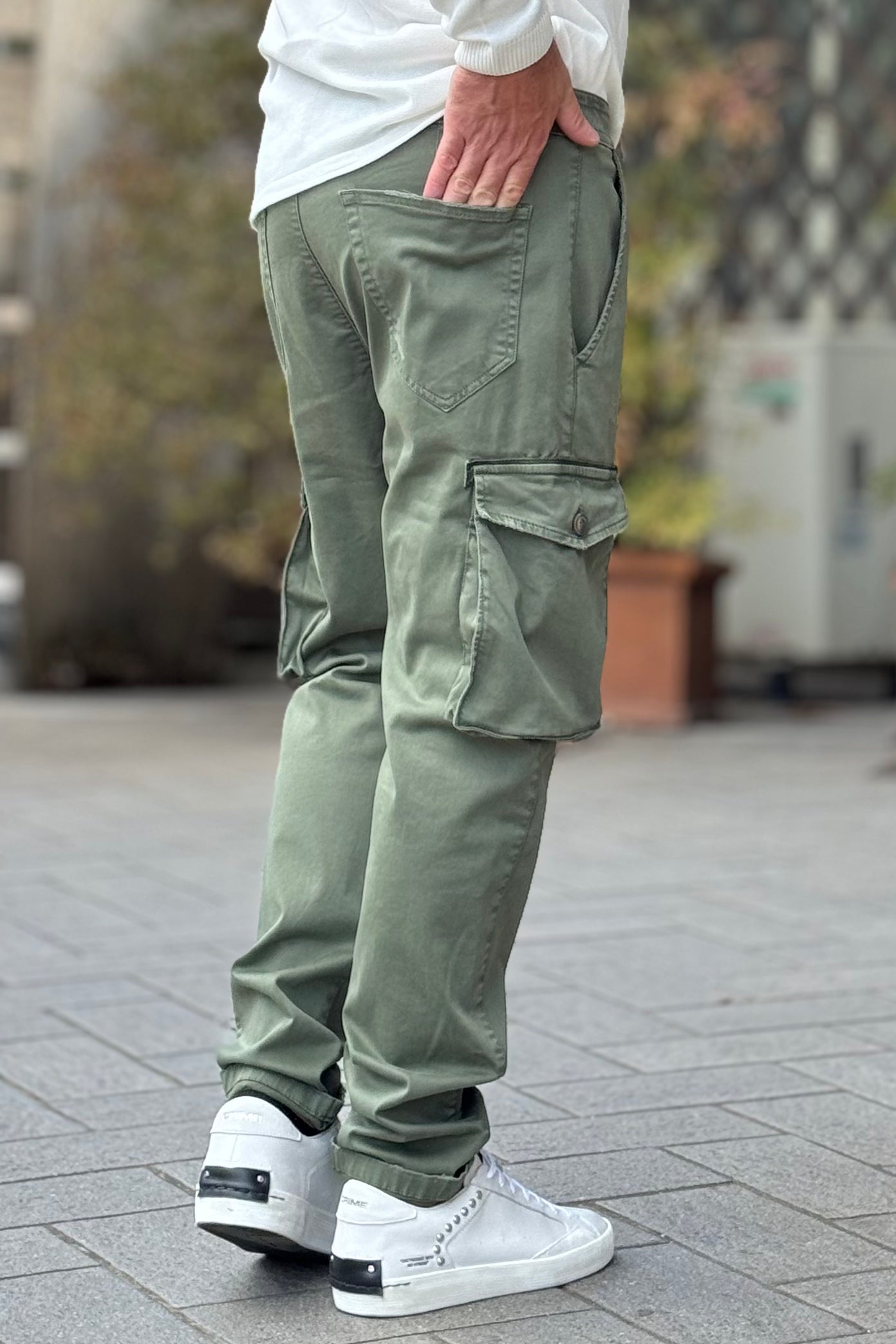 XAGON MAN A25032CR4076 PANTALONE TASCONATO DISPONIBILE IN 3 COLORI