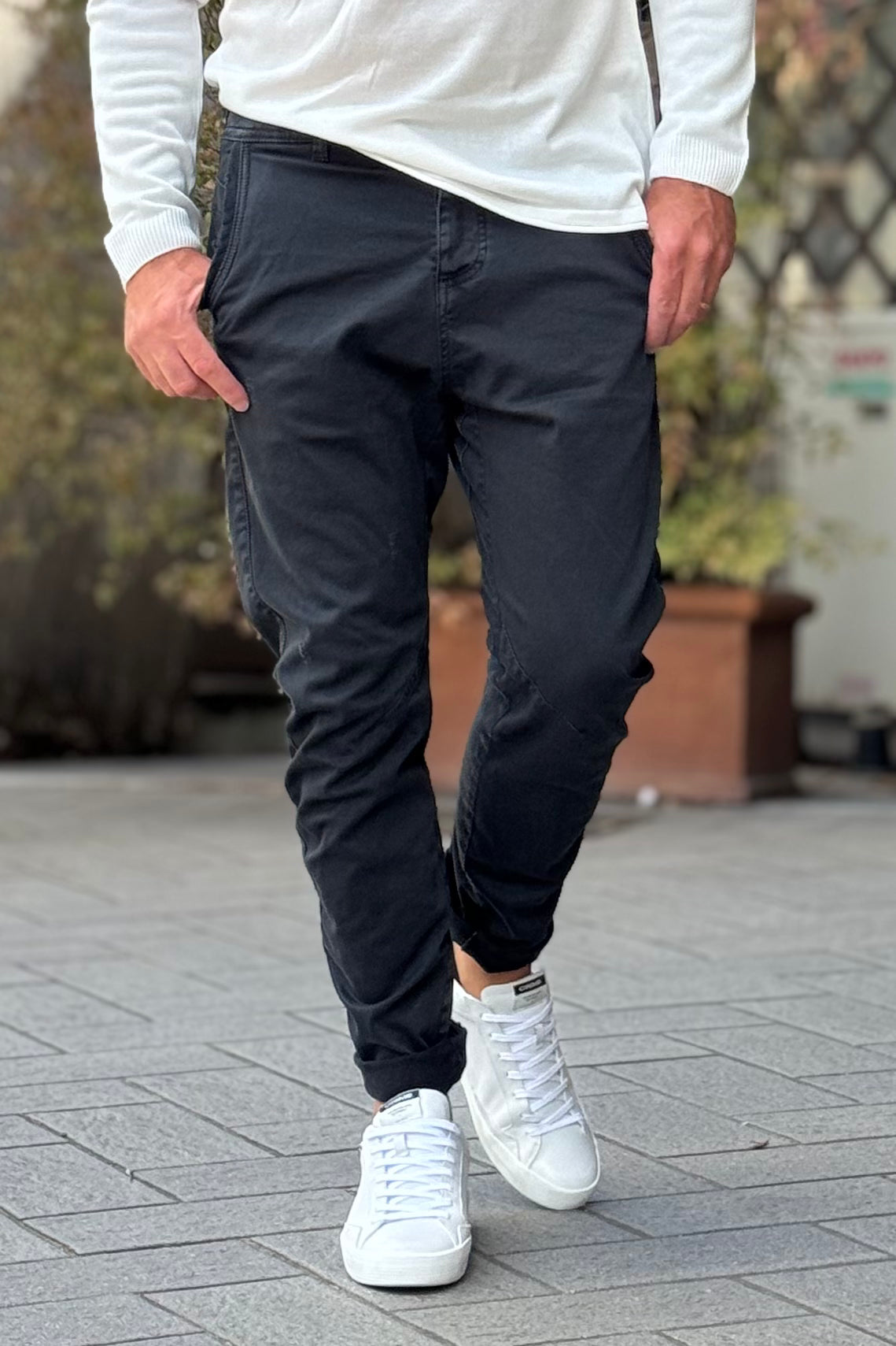 XAGON MAN A25032CR4074 PANTALONE SLIM DISPONIBILE IN 3 COLORI