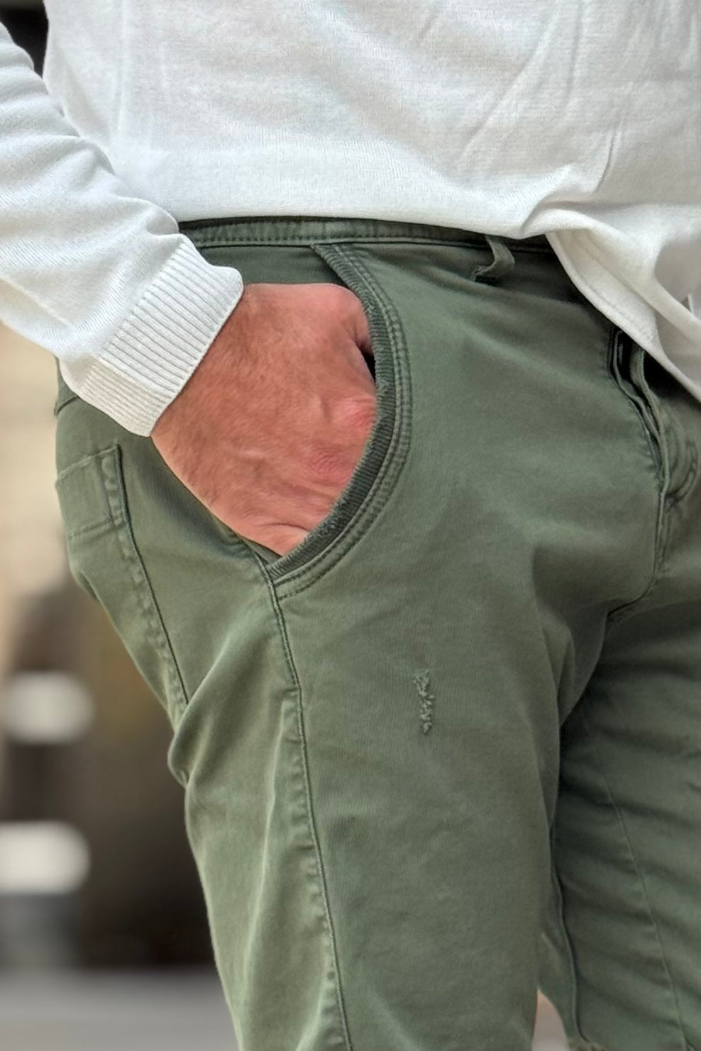 XAGON MAN A25032CR4074 PANTALONE SLIM DISPONIBILE IN 3 COLORI