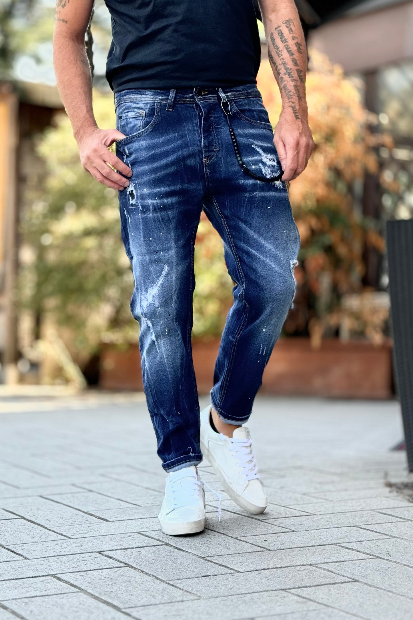 Xagon Man jeans with rips