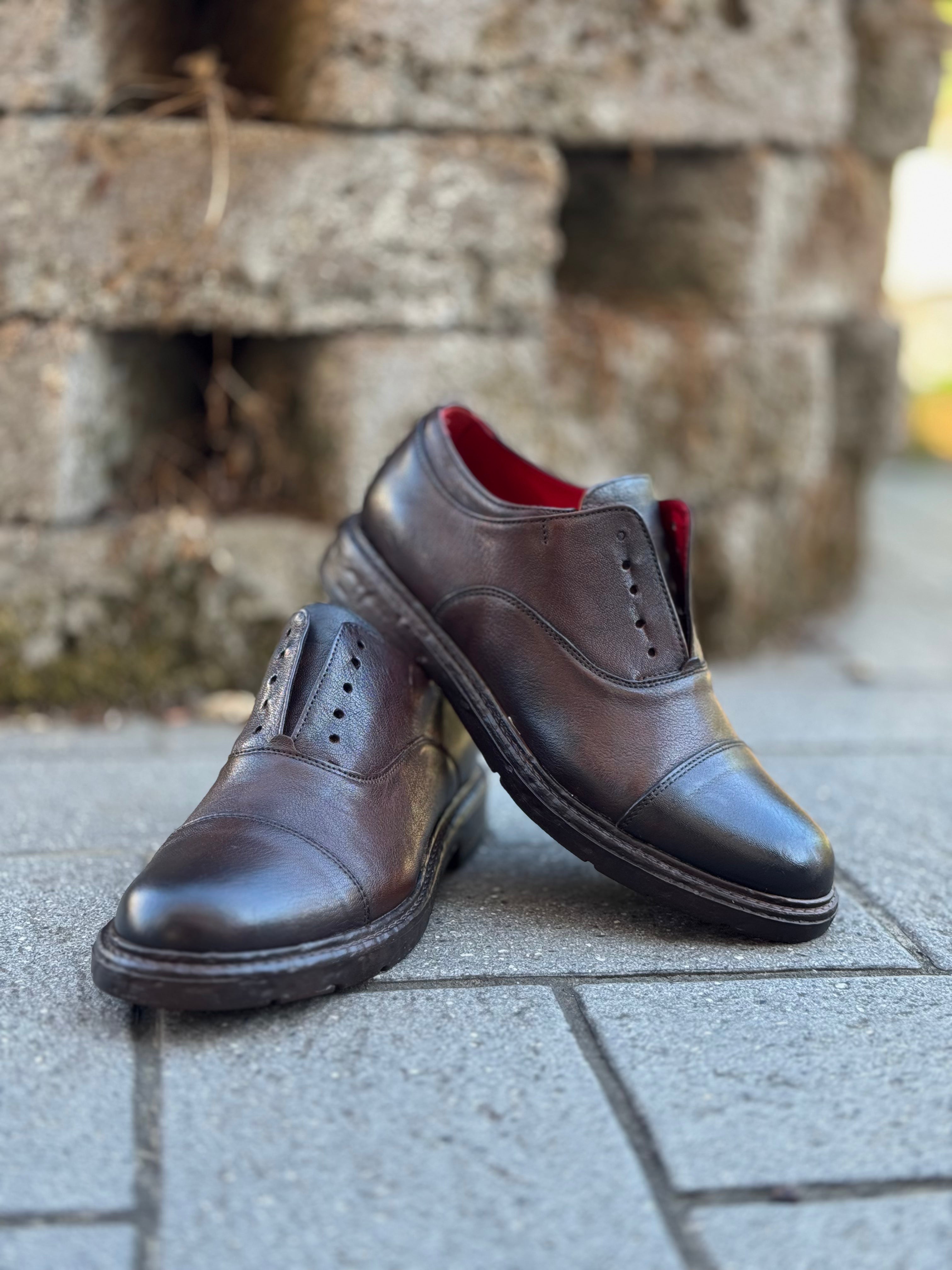 ARNOLD LAYNE E11325 SCARPA SENZA LACCIO IN MORBIDA PELLE DISPONIBILE IN 2 COLORI