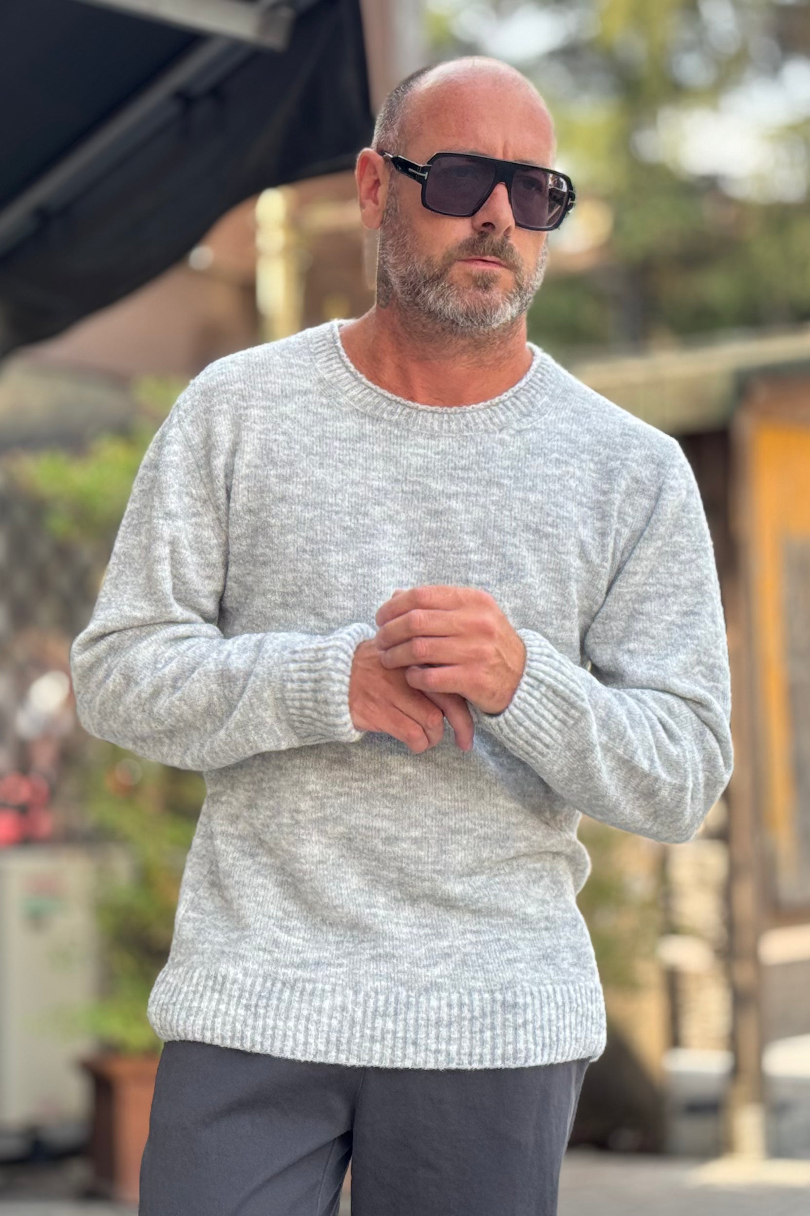 BICOLORE AU551 MAGLIA GIROCOLLO DISPONIBILE IN 2 COLORI