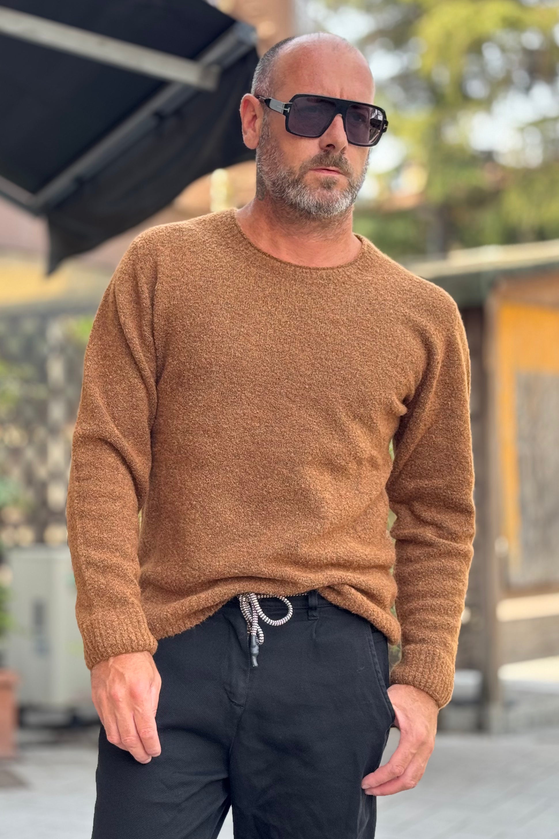 BICOLORE AU551 MAGLIA GIROCOLLO DISPONIBILE IN 2 COLORI