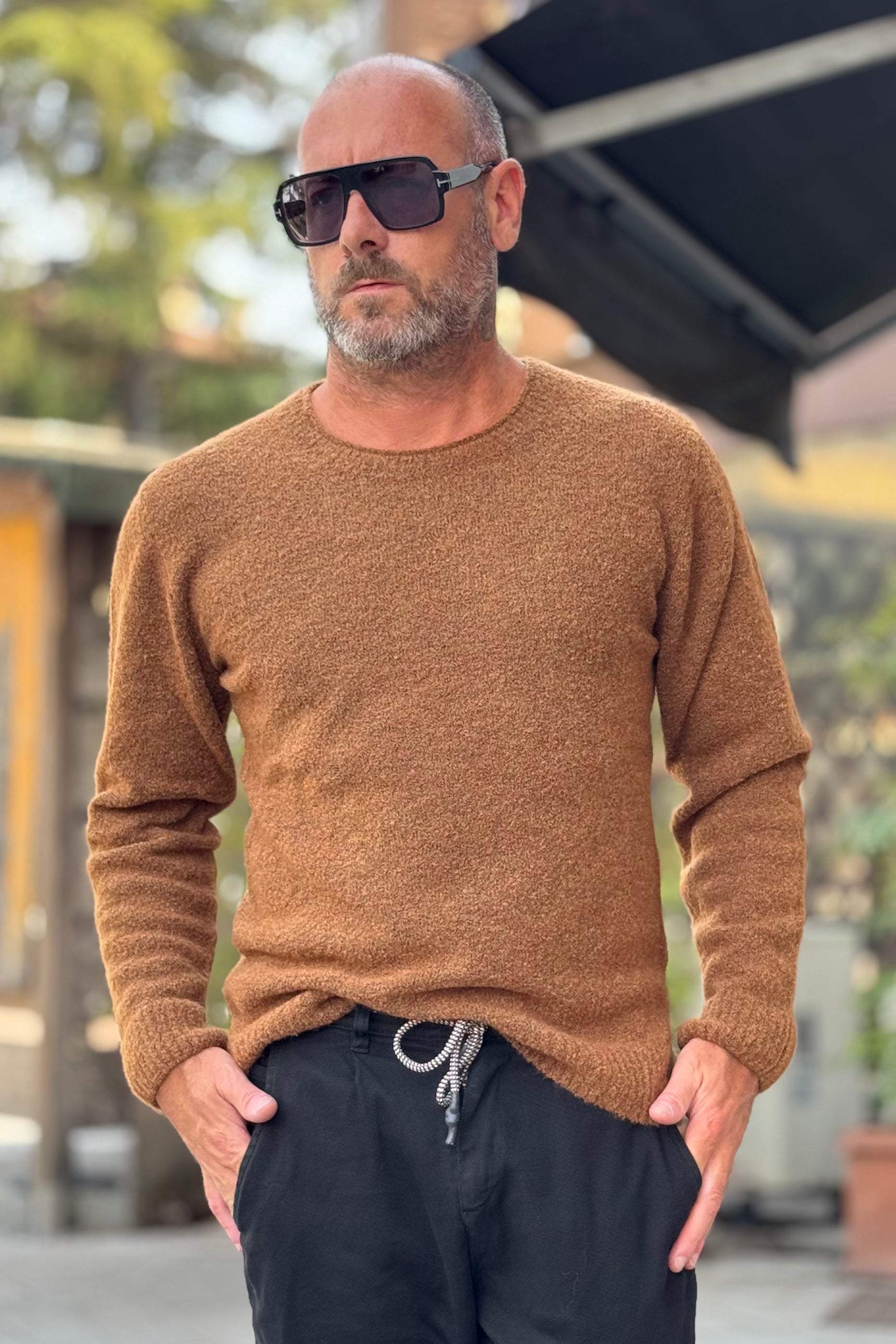 BICOLORE AU551 MAGLIA GIROCOLLO DISPONIBILE IN 2 COLORI