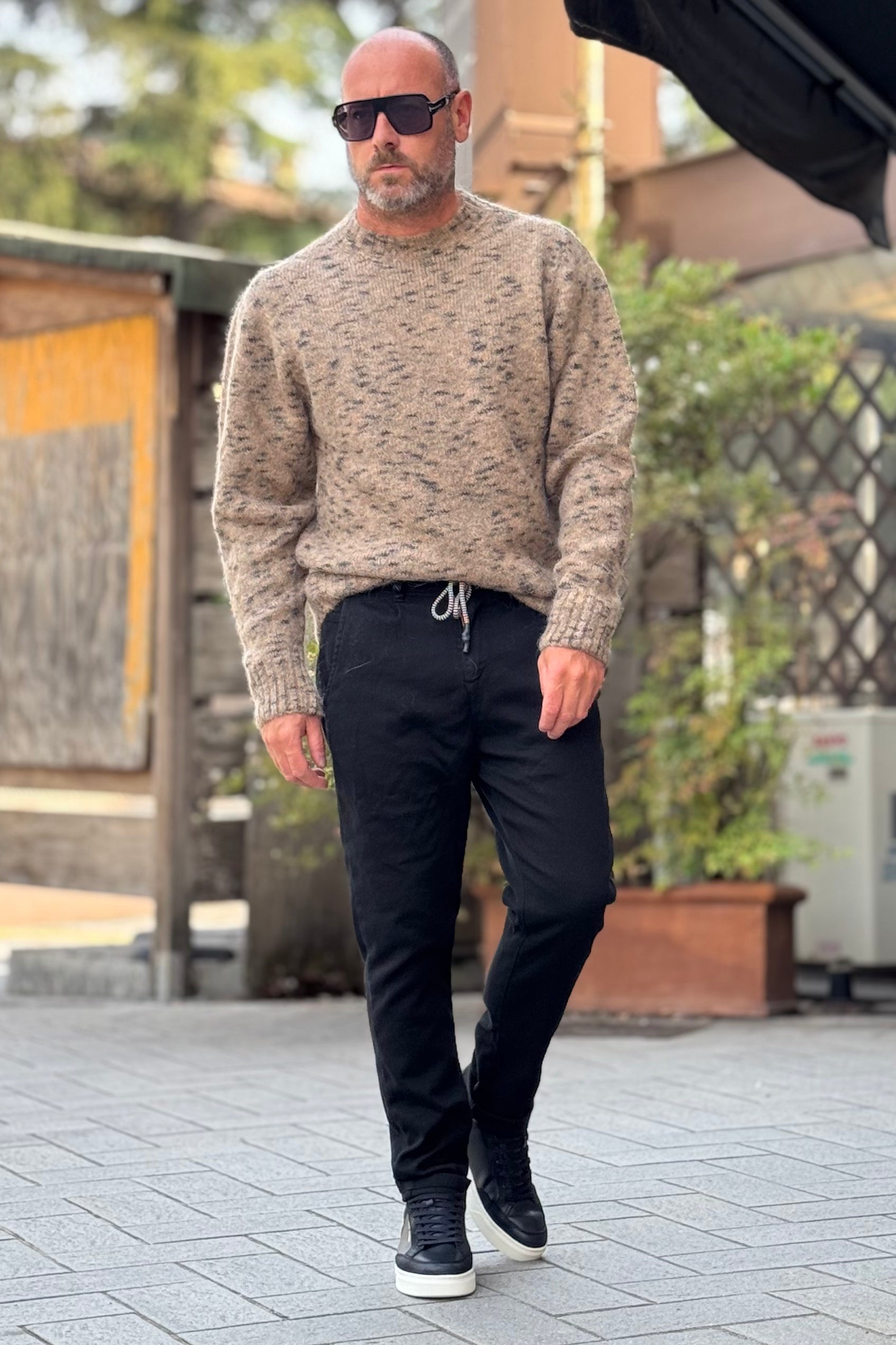 BICOLORE AU522 MAGLIA GIROCOLLO DISPONIBILE IN 2 COLORI