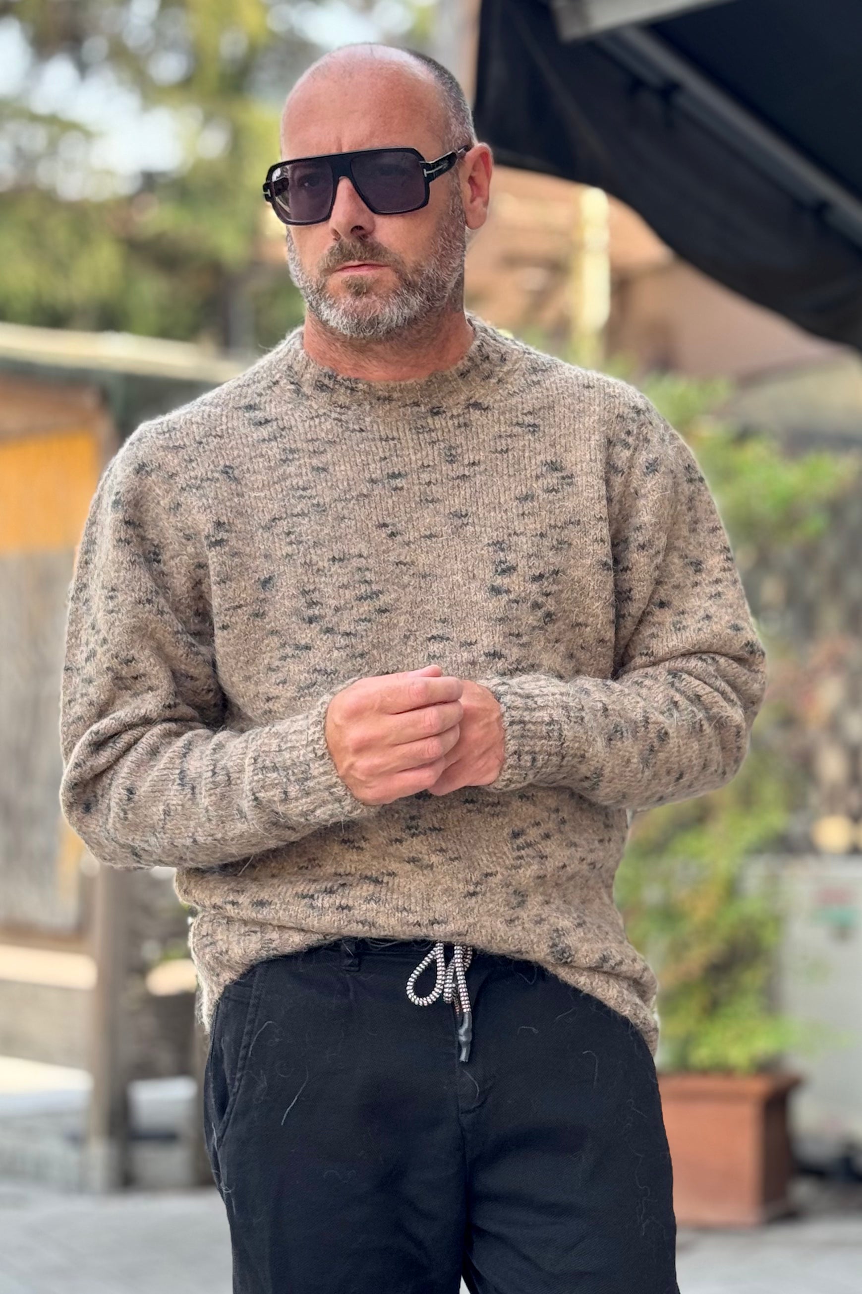 BICOLORE AU522 MAGLIA GIROCOLLO DISPONIBILE IN 2 COLORI