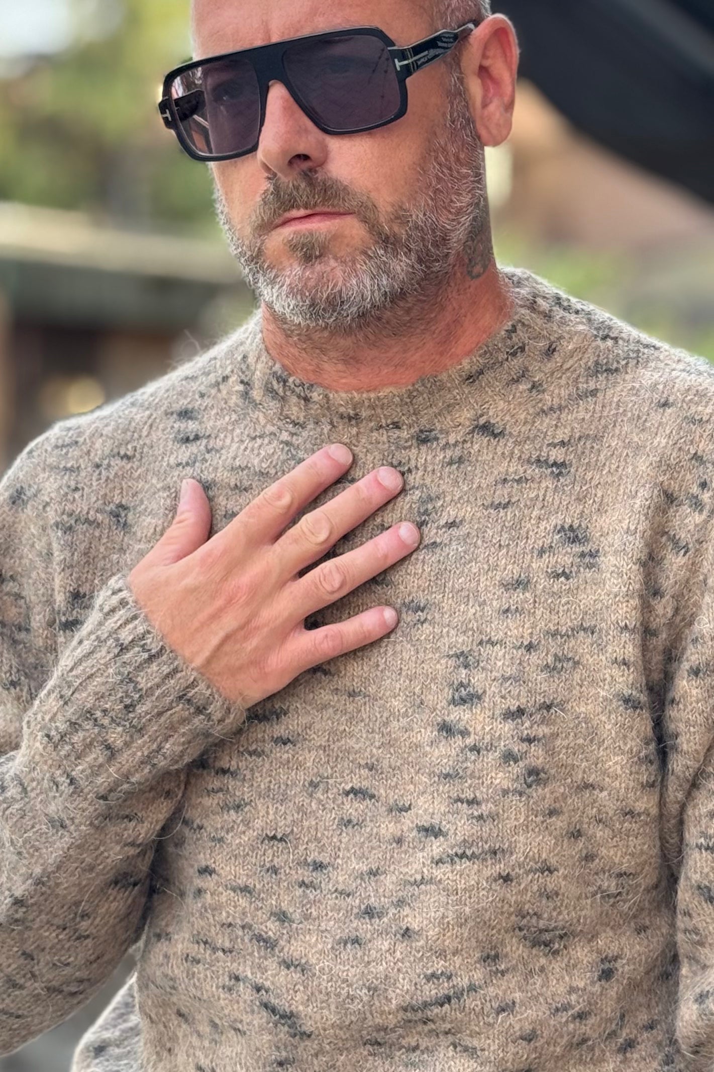 BICOLORE AU522 MAGLIA GIROCOLLO DISPONIBILE IN 2 COLORI