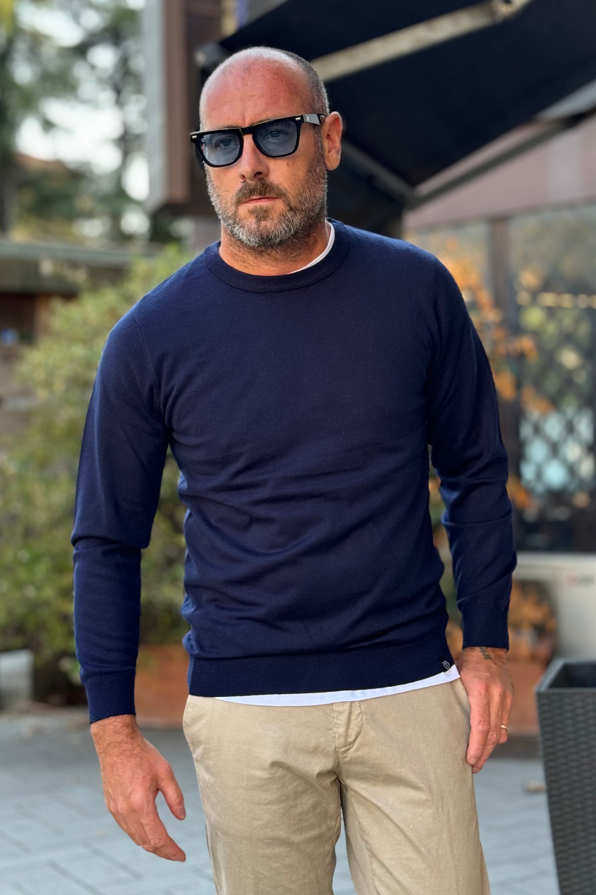 TELAMIRA MAGLIA GIROCOLLO FINE LANA DISPONIBILE IN 6 COLORI MV-040