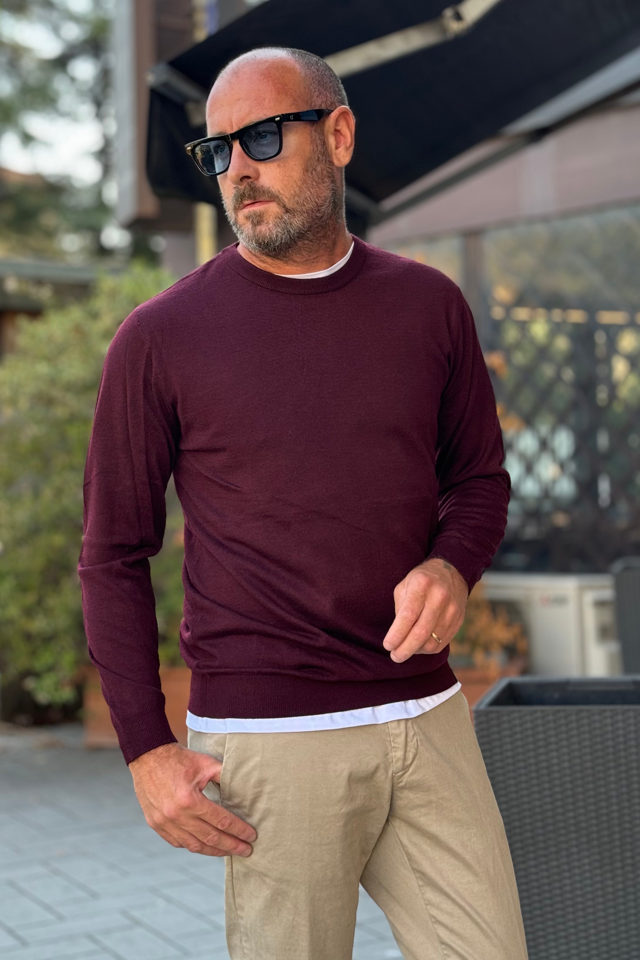 TELAMIRA MAGLIA GIROCOLLO FINE LANA DISPONIBILE IN 6 COLORI MV-040