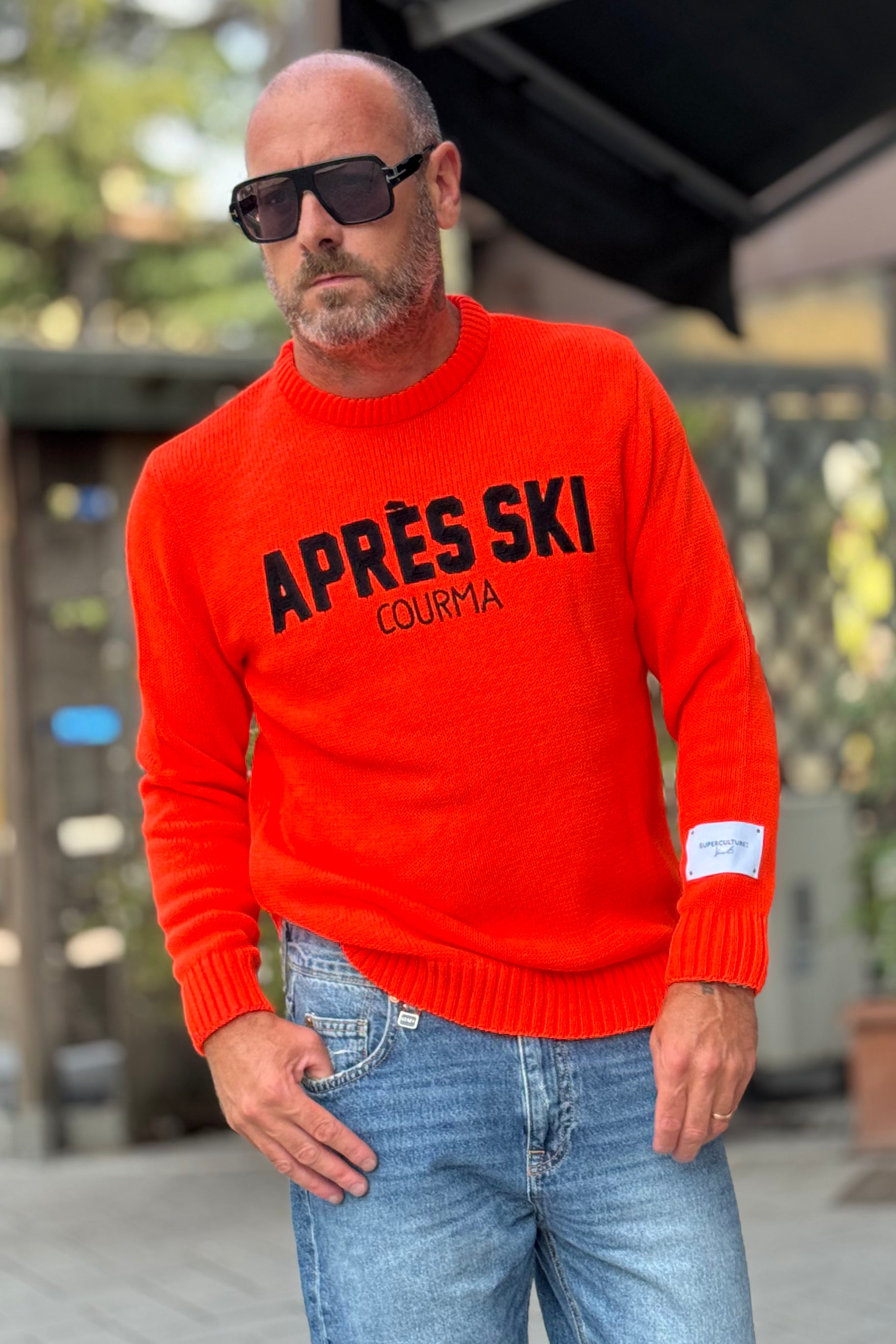 SUPERCULTURE AK5017 APRES SKY MAGLIA GIROCOLLO