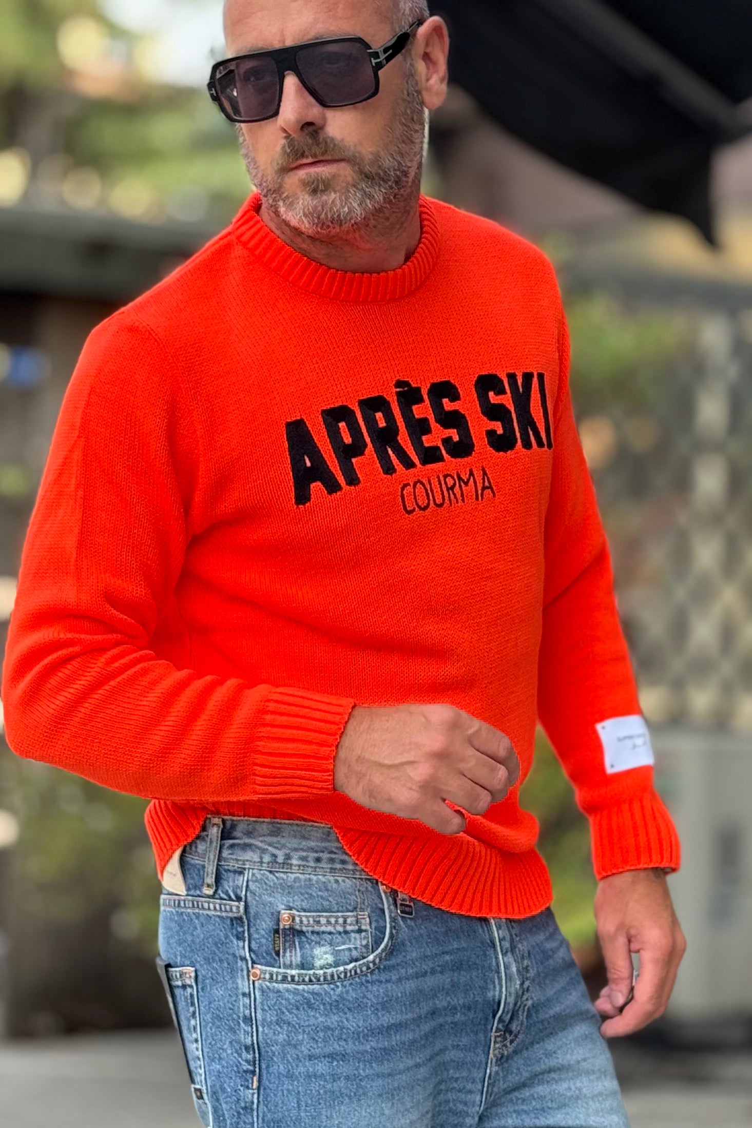 SUPERCULTURE AK5017 APRES SKY MAGLIA GIROCOLLO