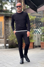 WHY NOT BRAND BOGART PANTALONE IN PUNTO MILANO DISPONIBILE IN 2 COLORI - Mania Fashion Clothing