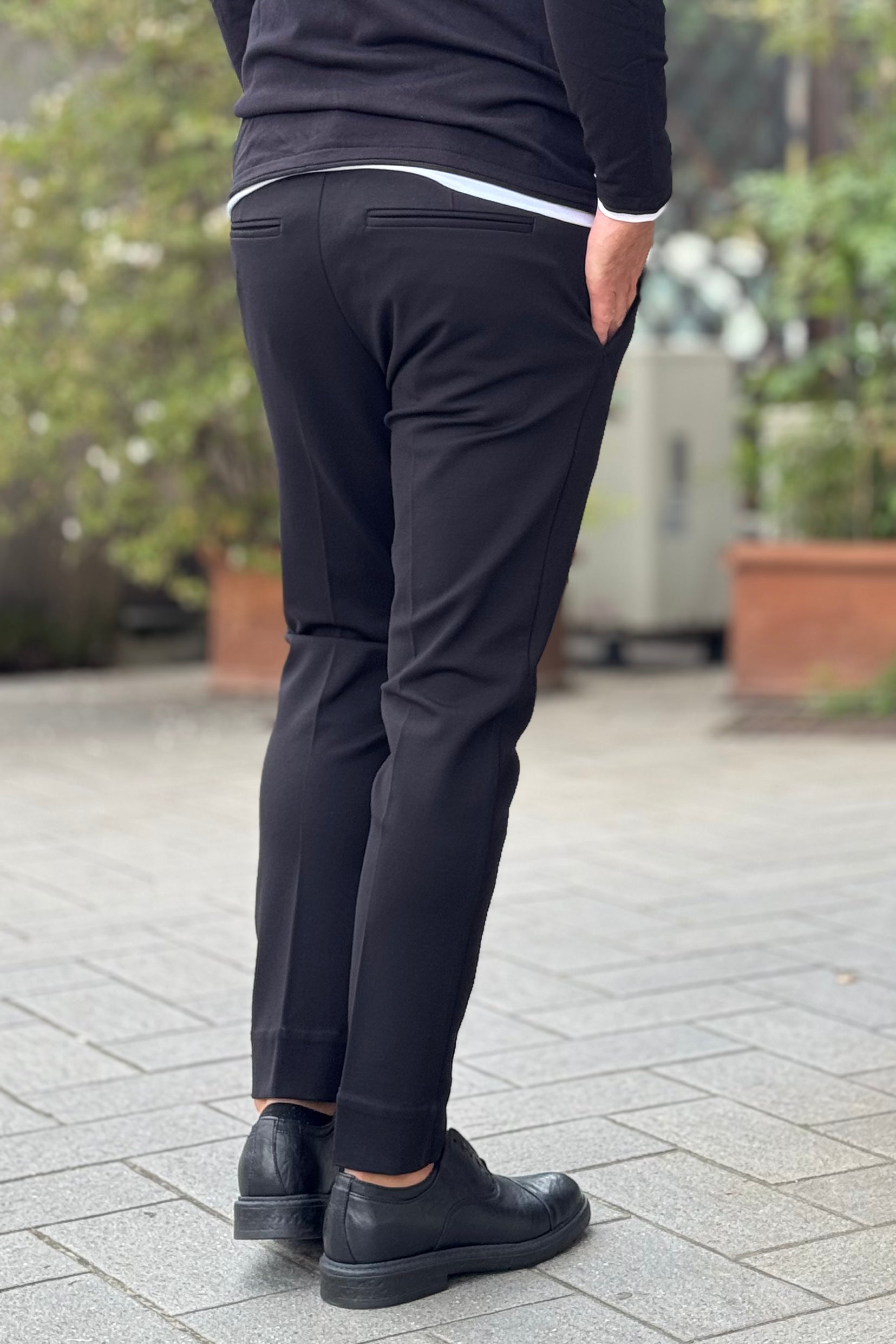 WHY NOT BRAND BOGART PANTALONE IN PUNTO MILANO DISPONIBILE IN 3 COLORI