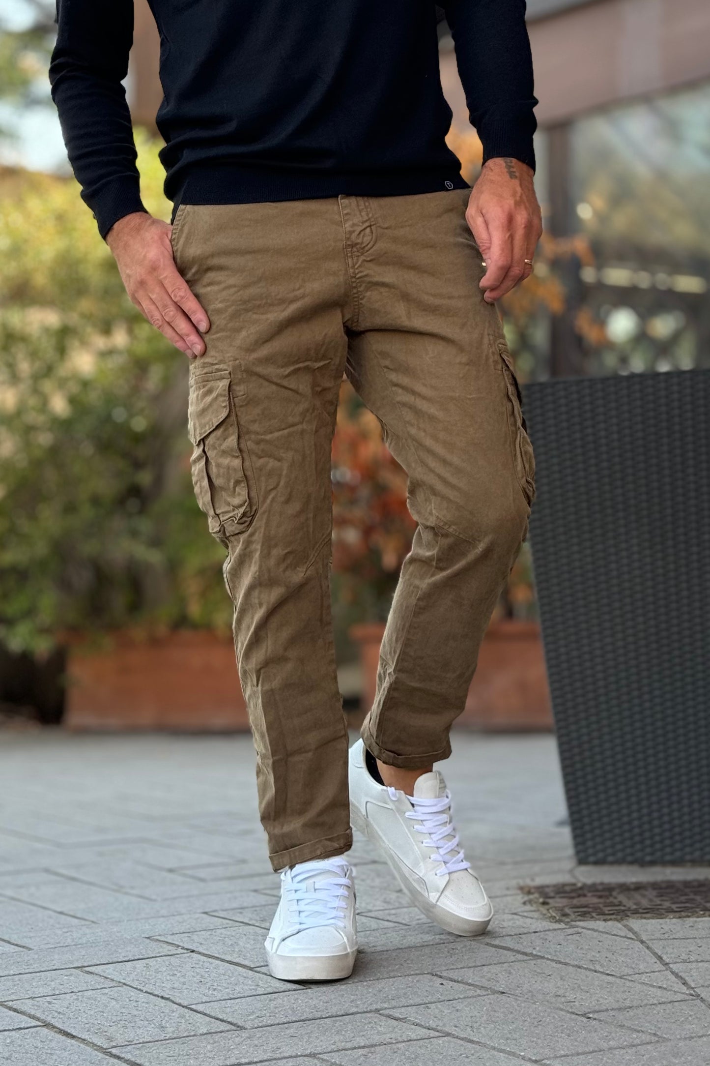 Telamira AC322 pantalone tasconato modello combat disponibile in 2 colori