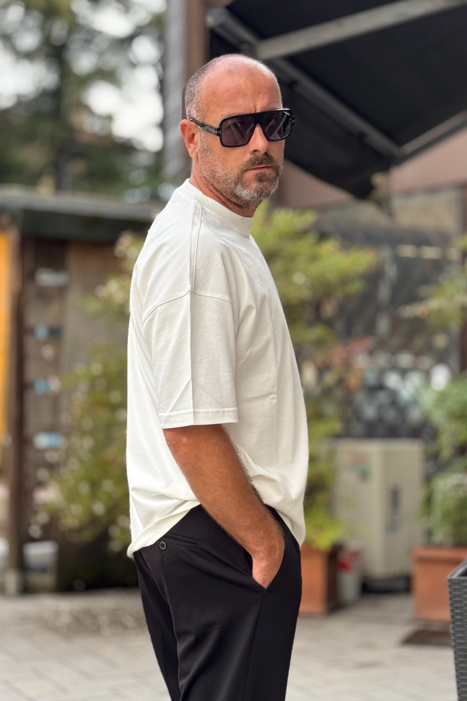 DANIELE ALESSANDRINI TSHIRT OVER DISPONIBILE IN 2 COLORI