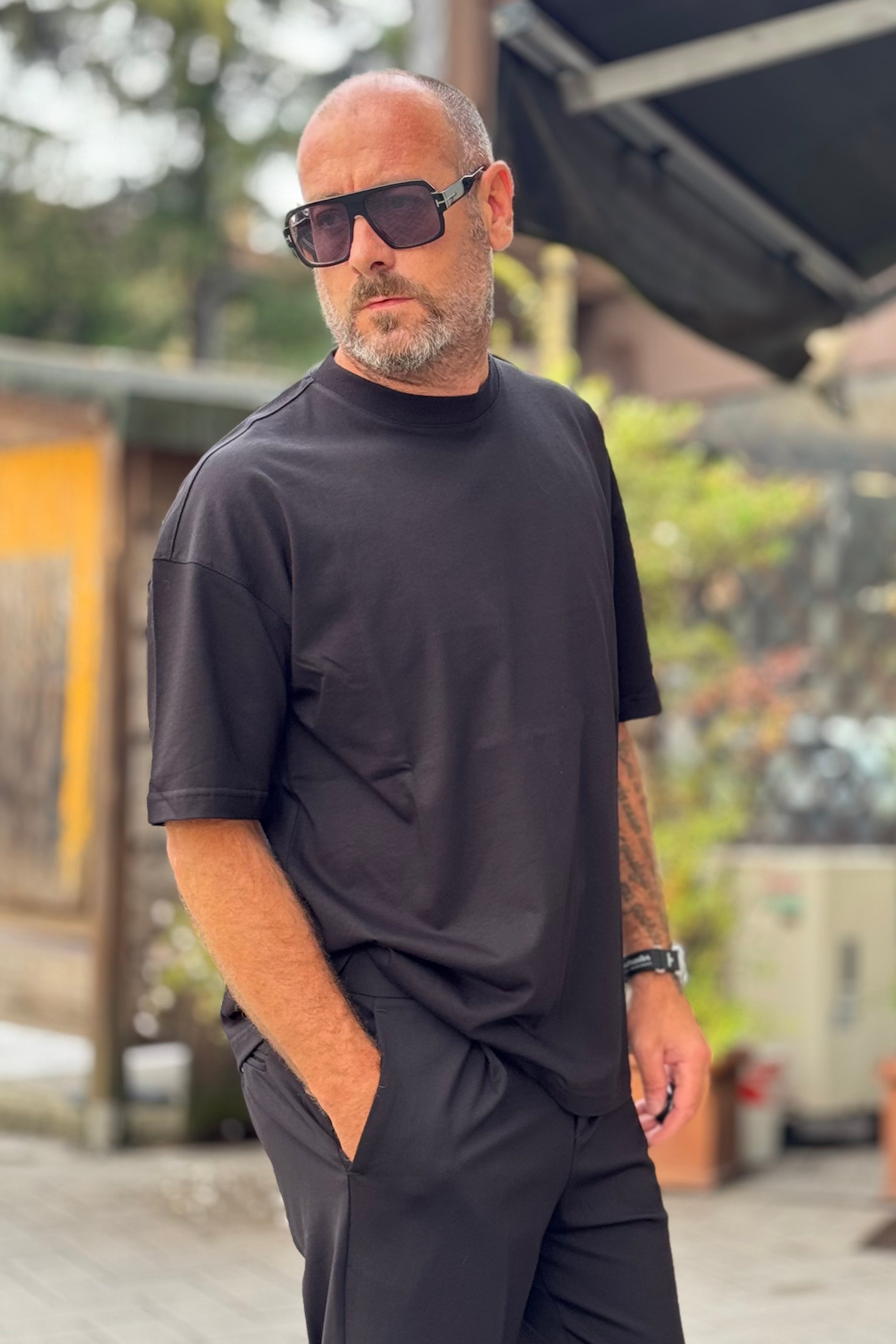 DANIELE ALESSANDRINI TSHIRT OVER DISPONIBILE IN 2 COLORI