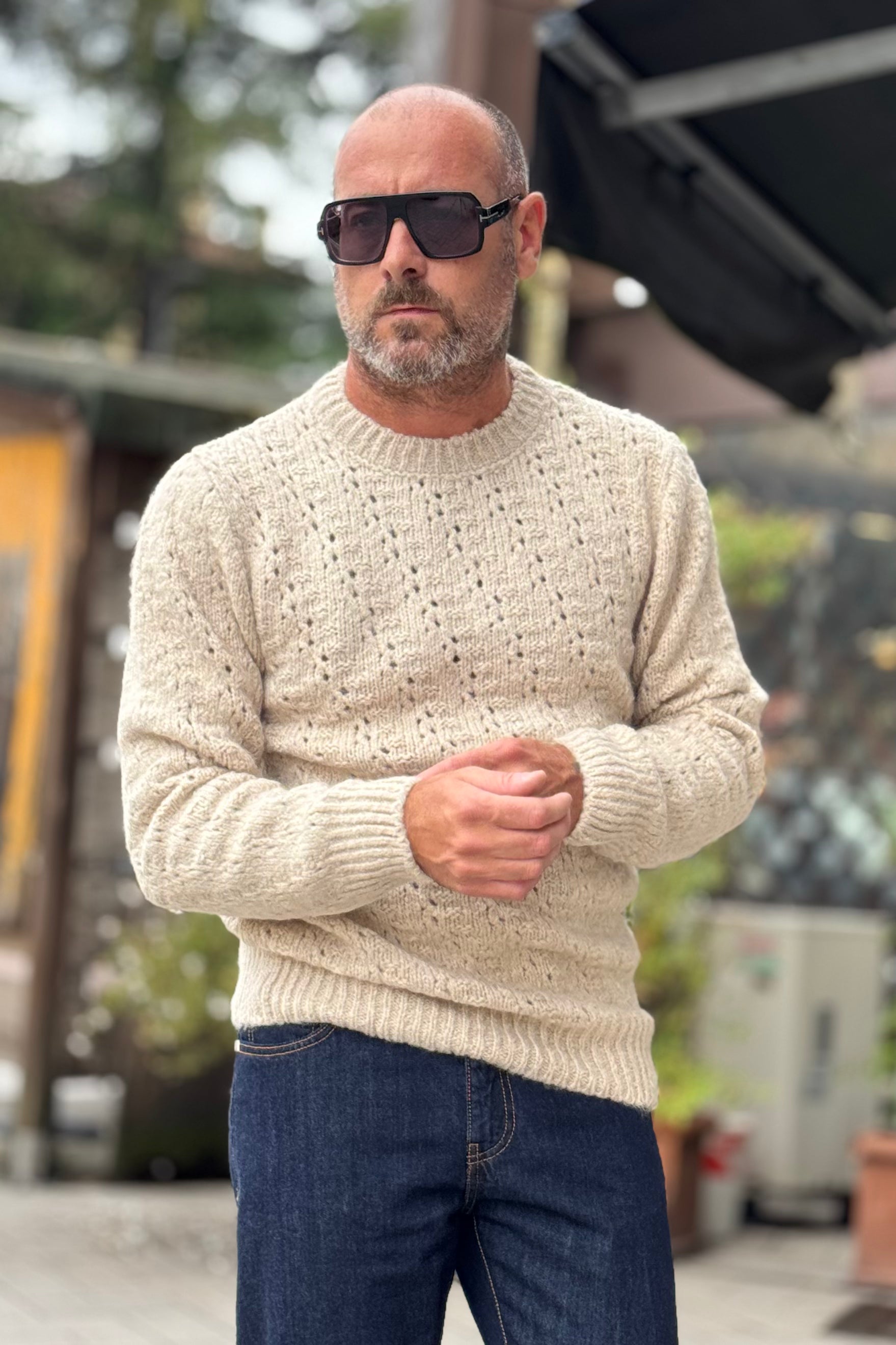 DANIELE ALESSANDRINI M043 MAGLIA GIROCOLLO DISPONIBILE IN 2 COLORI