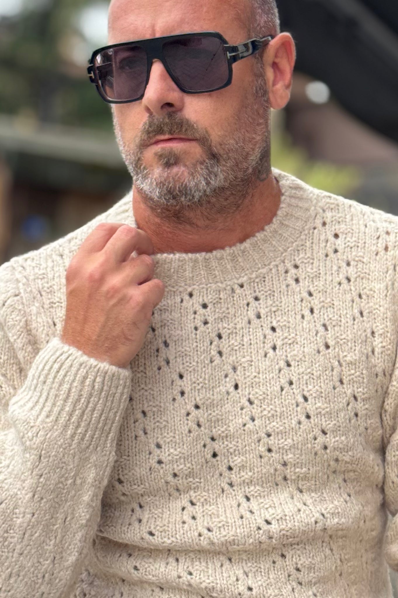 DANIELE ALESSANDRINI M043 MAGLIA GIROCOLLO DISPONIBILE IN 2 COLORI