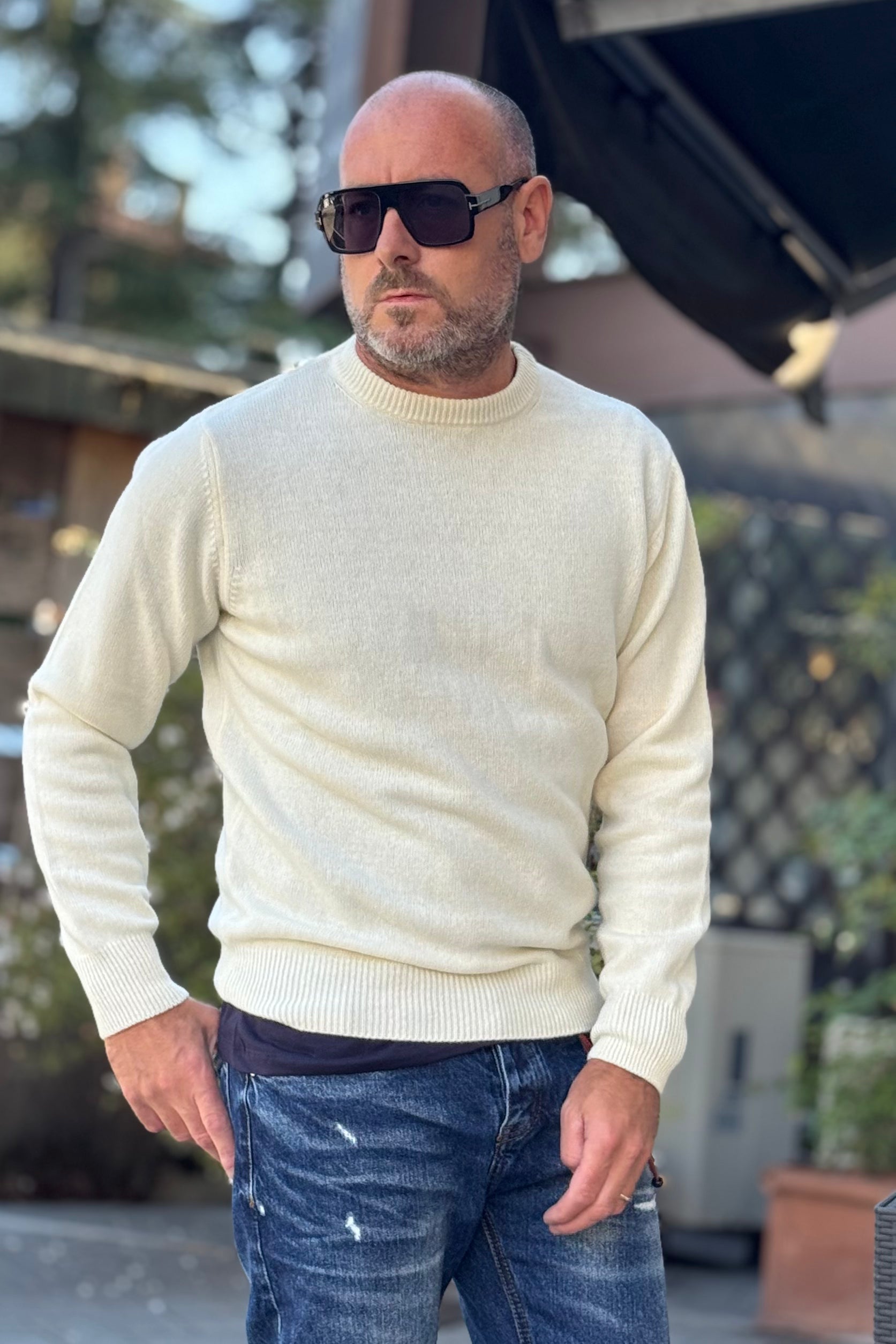 TELAMIRA MAGLIA GIROCOLLO IN LANA E CASHMERE DISPONIBILE IN 5 COLORAZIONI