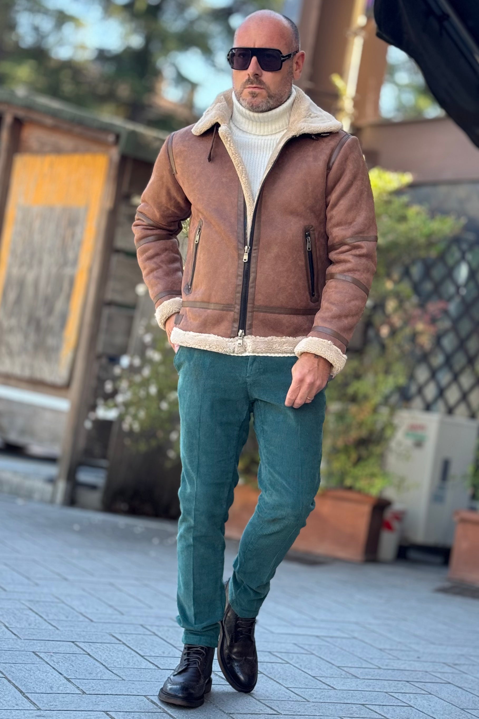 TELAMIRA GIUBBOTTO IN ECO MONTONE DISPONIBILE IN 2 COLORI