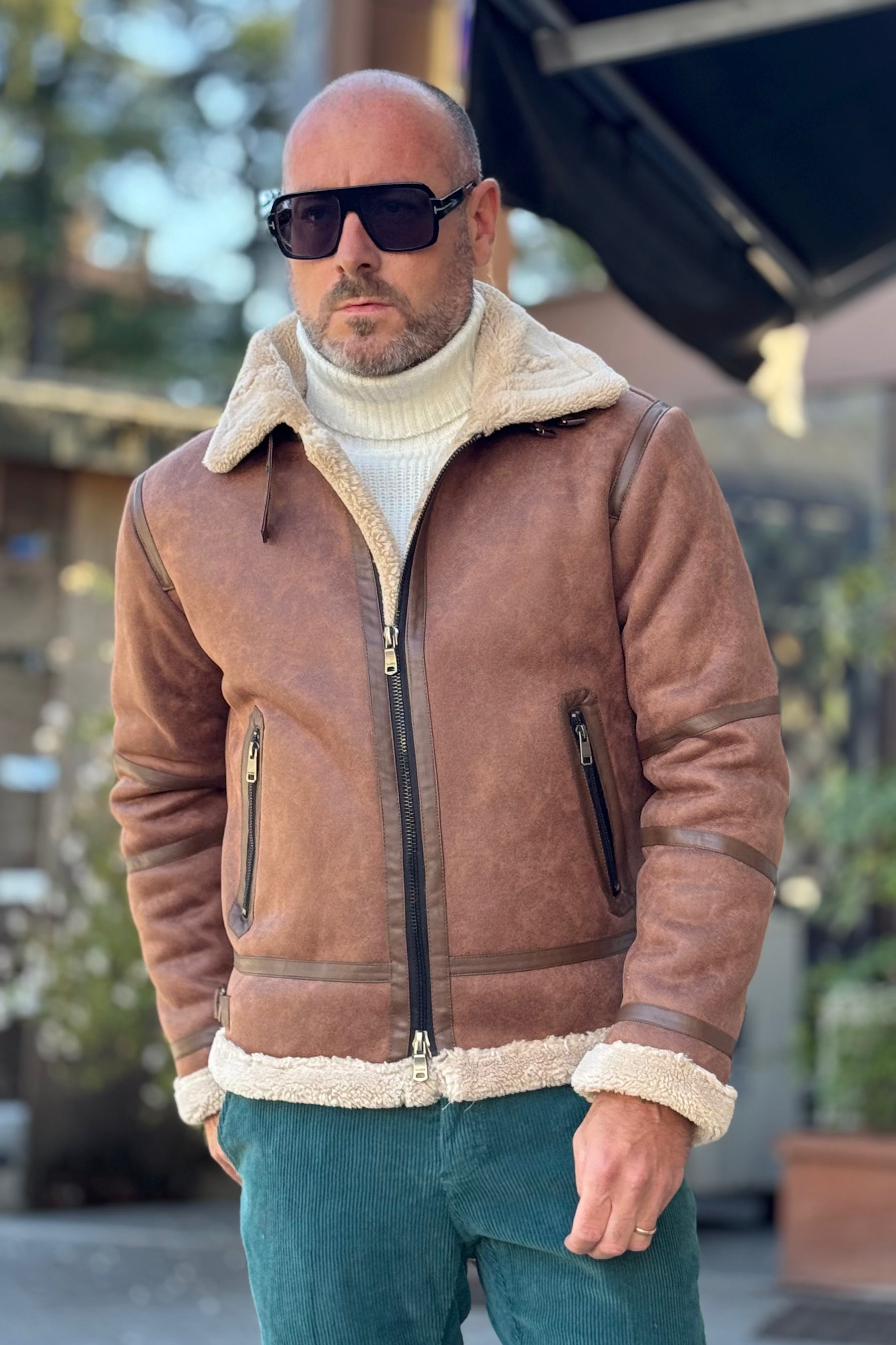 TELAMIRA GIUBBOTTO IN ECO MONTONE DISPONIBILE IN 2 COLORI