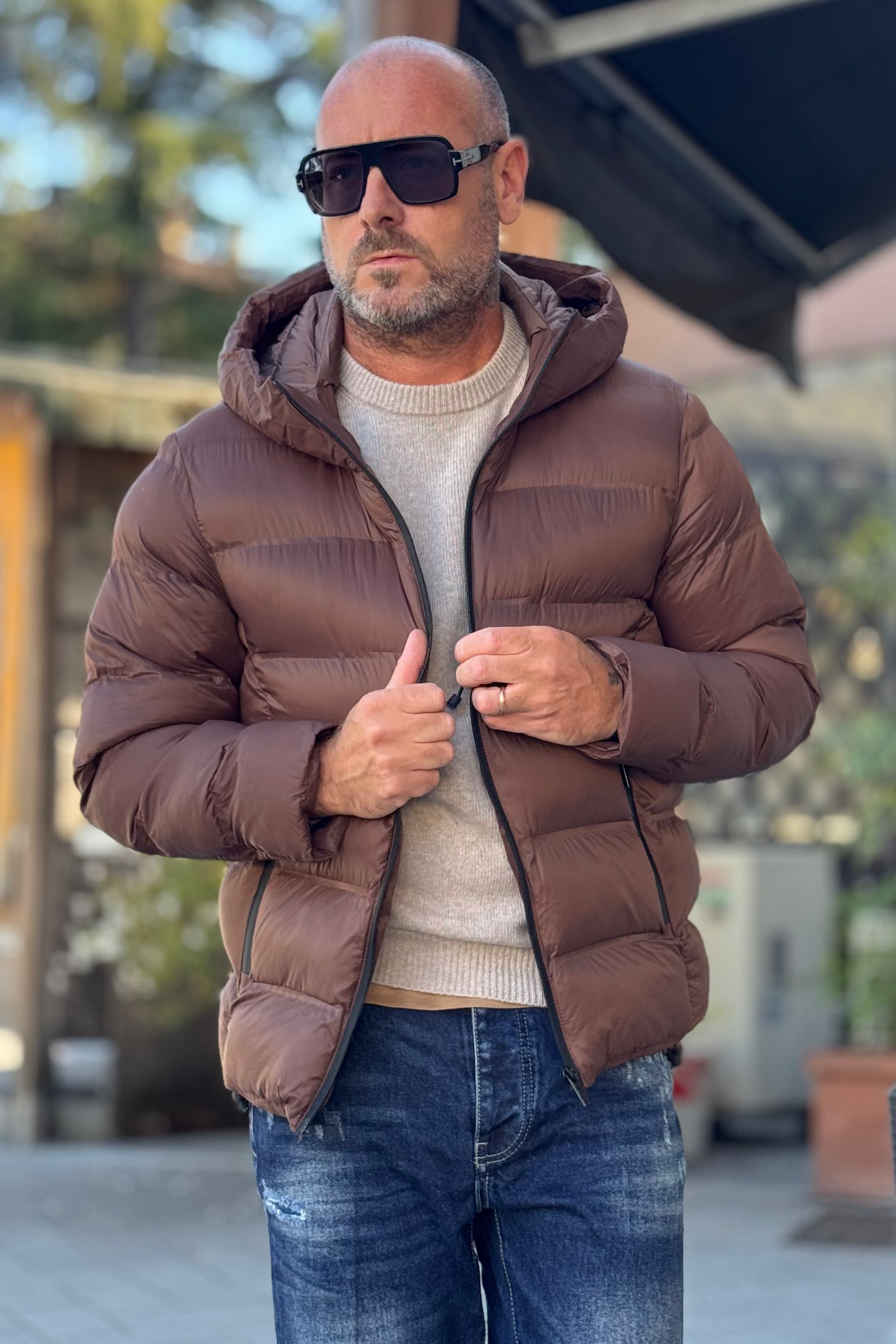 TELAMIRA GT046 PIUMINO CON CAPPUCCIO DISPONIBILE IN 2 COLORI