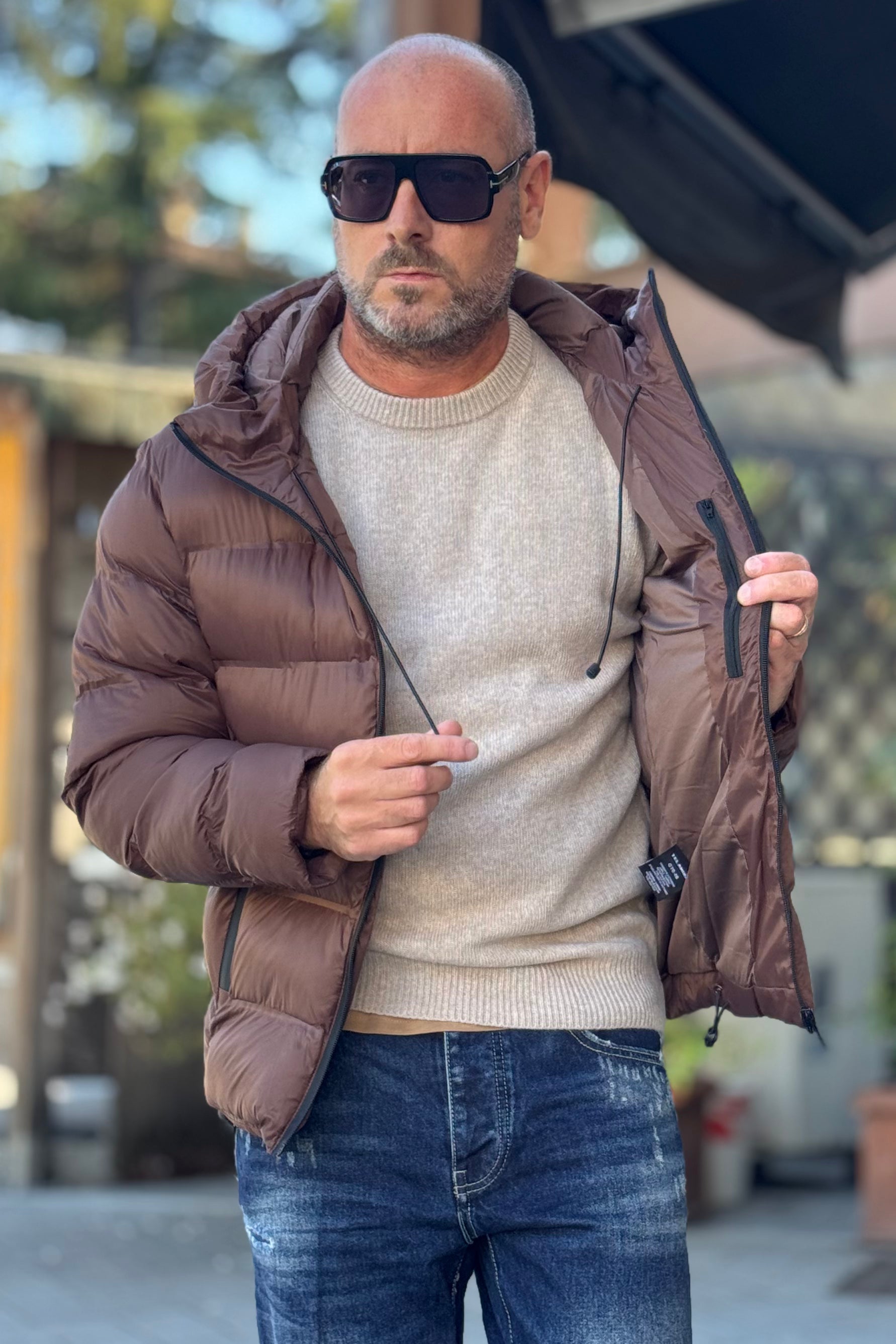 TELAMIRA GT046 PIUMINO CON CAPPUCCIO DISPONIBILE IN 2 COLORI