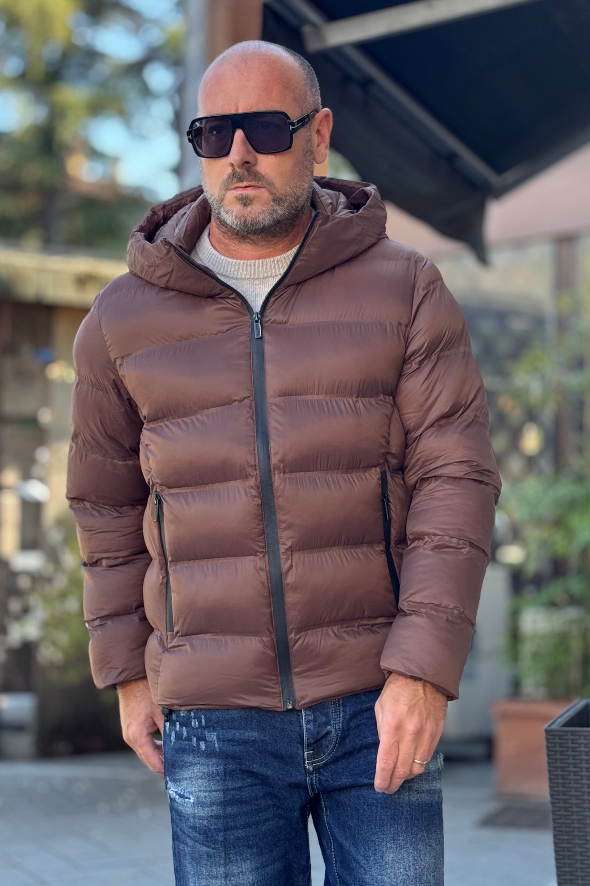 TELAMIRA GT046 PIUMINO CON CAPPUCCIO DISPONIBILE IN 2 COLORI