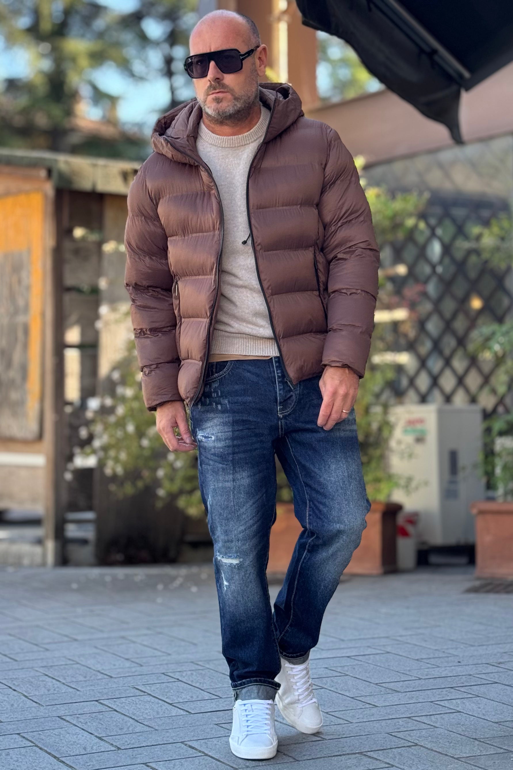 TELAMIRA GT046 PIUMINO CON CAPPUCCIO DISPONIBILE IN 2 COLORI