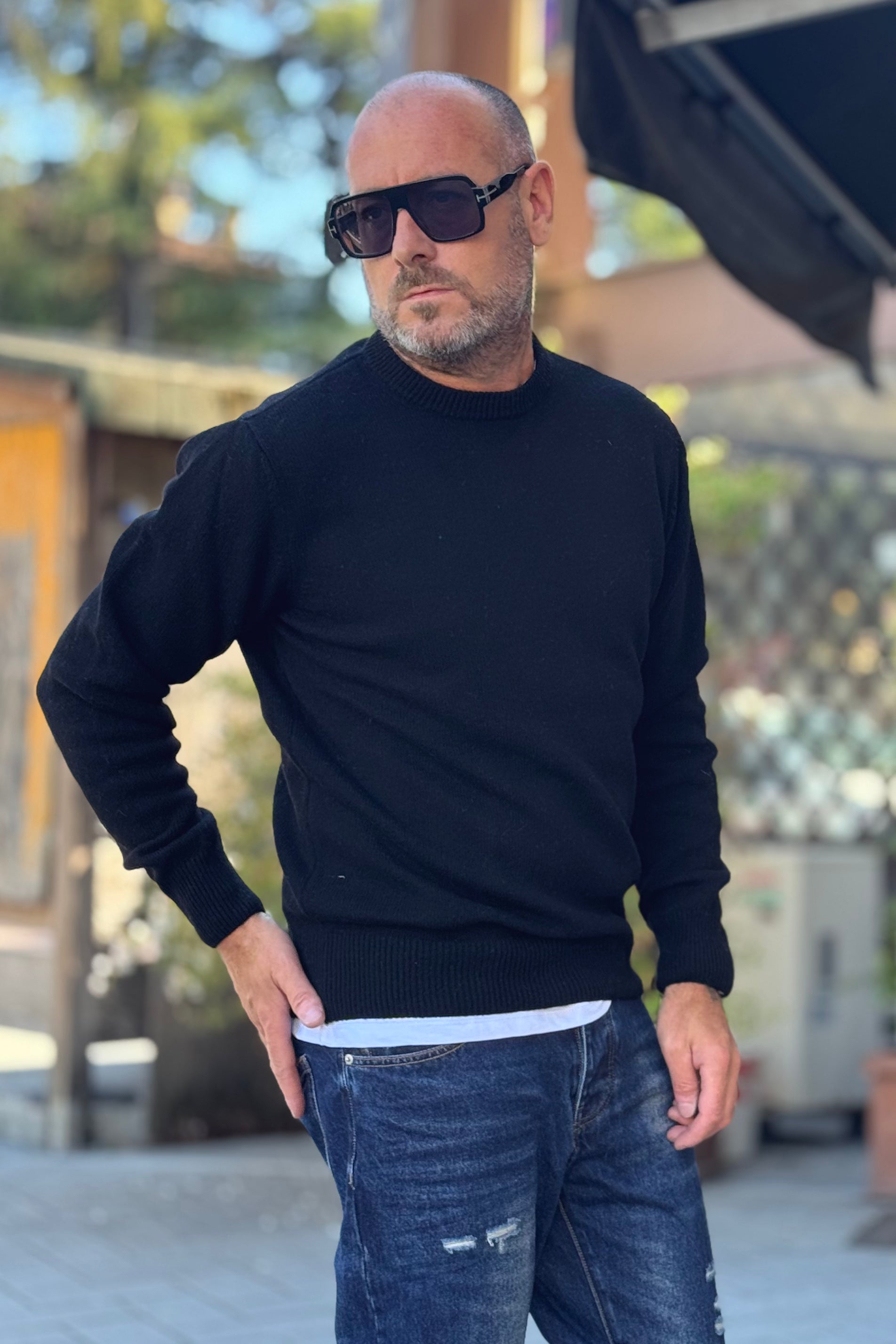 TELAMIRA MAGLIA GIROCOLLO IN LANA E CASHMERE DISPONIBILE IN 5 COLORAZIONI