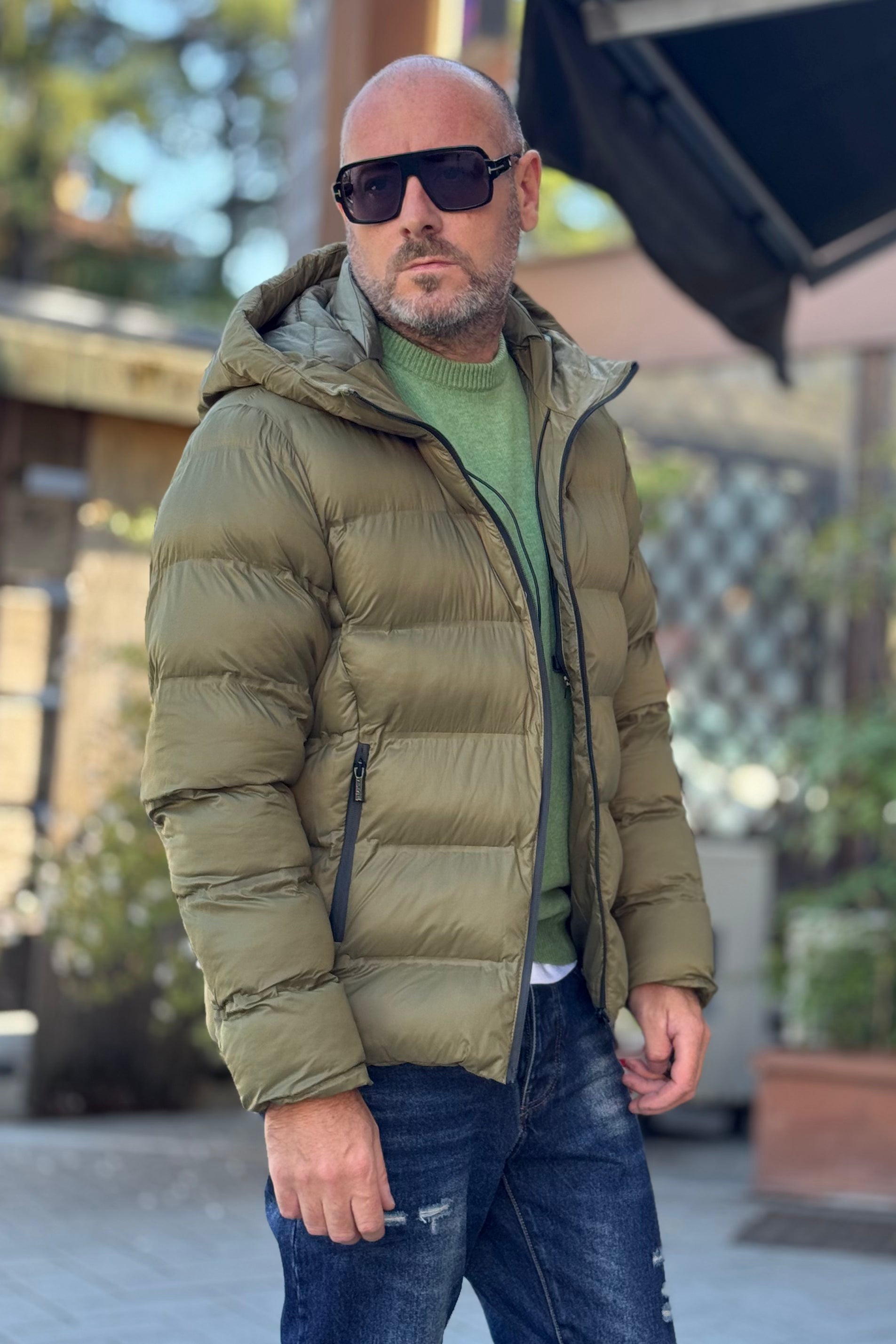 TELAMIRA GT046 PIUMINO CON CAPPUCCIO DISPONIBILE IN 2 COLORI