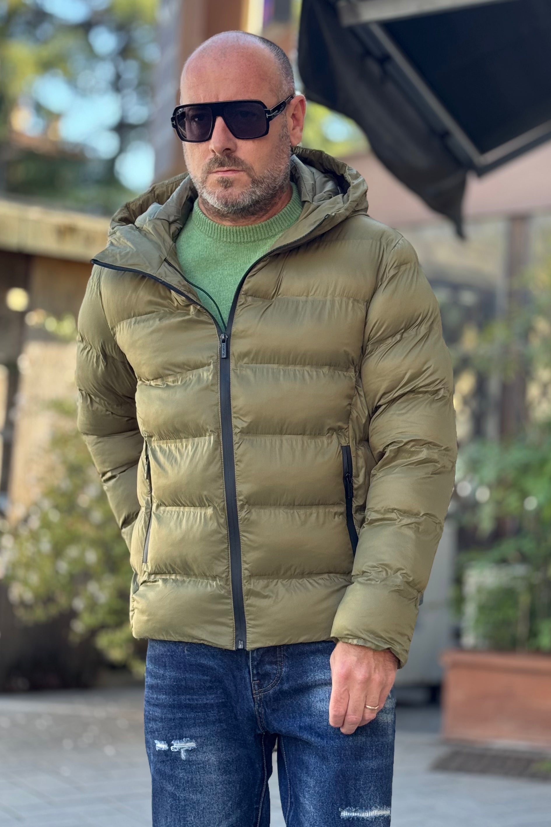 TELAMIRA GT046 PIUMINO CON CAPPUCCIO DISPONIBILE IN 2 COLORI