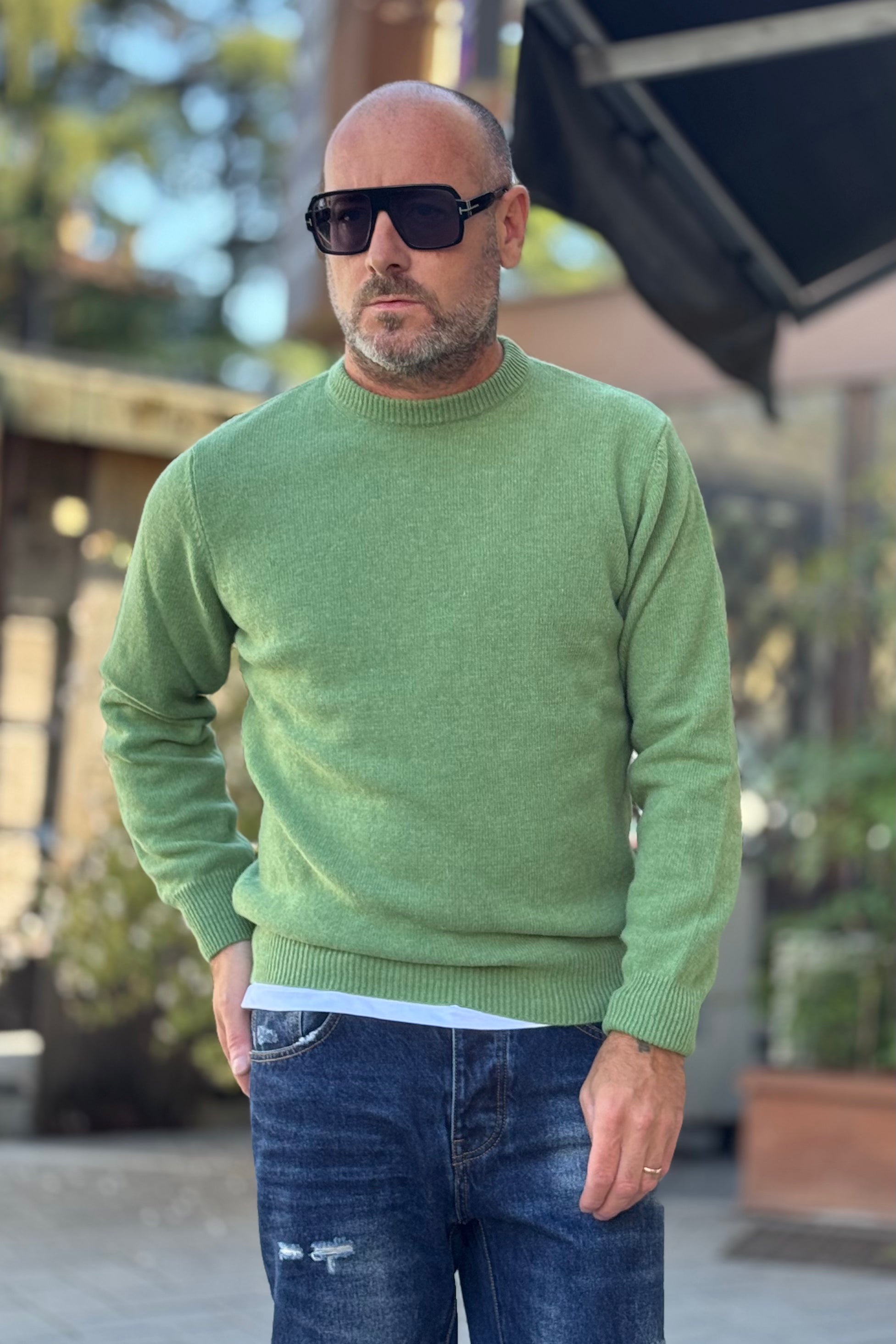 TELAMIRA MAGLIA GIROCOLLO IN LANA E CASHMERE DISPONIBILE IN 5 COLORAZIONI