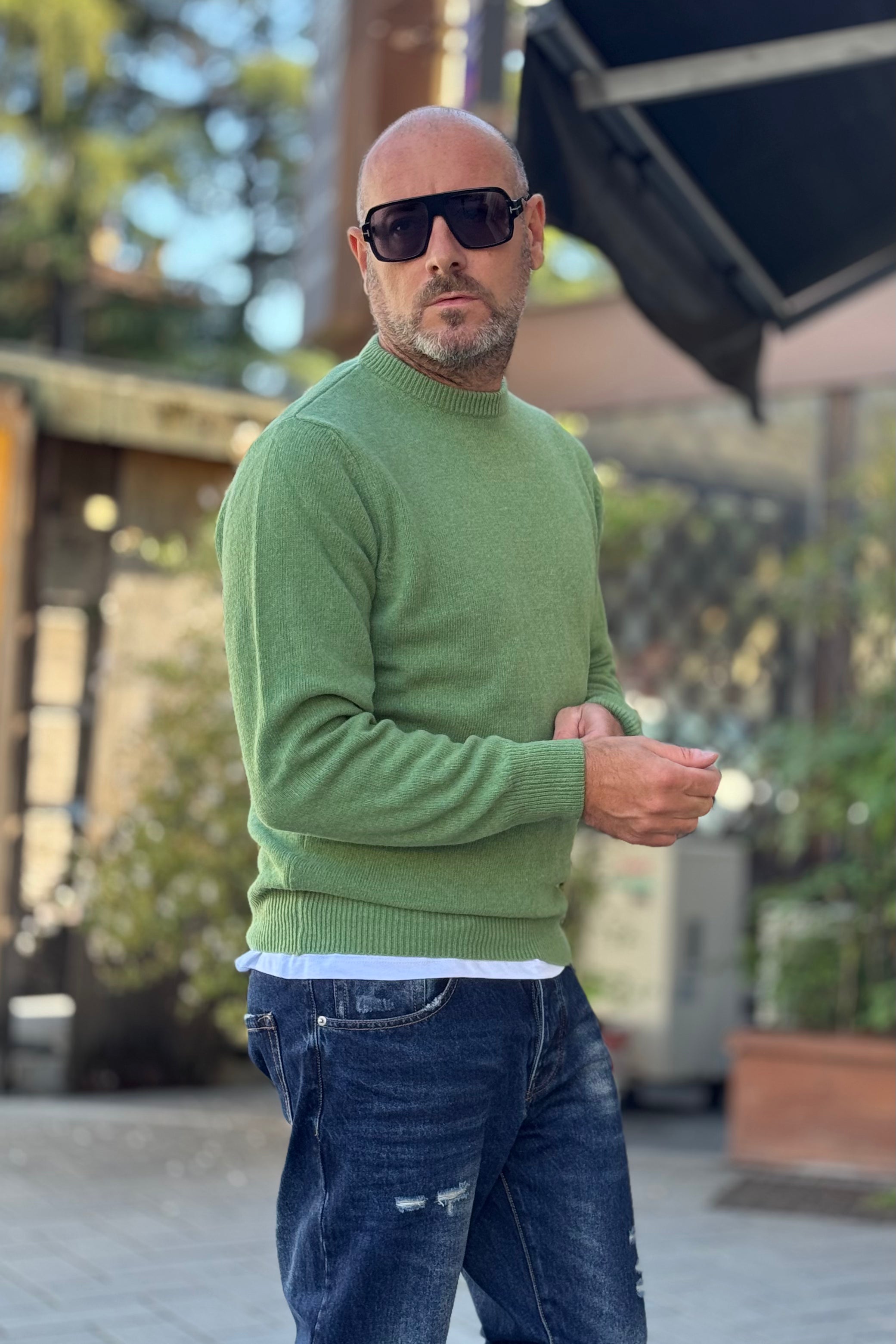 TELAMIRA MAGLIA GIROCOLLO IN LANA E CASHMERE DISPONIBILE IN 5 COLORAZIONI