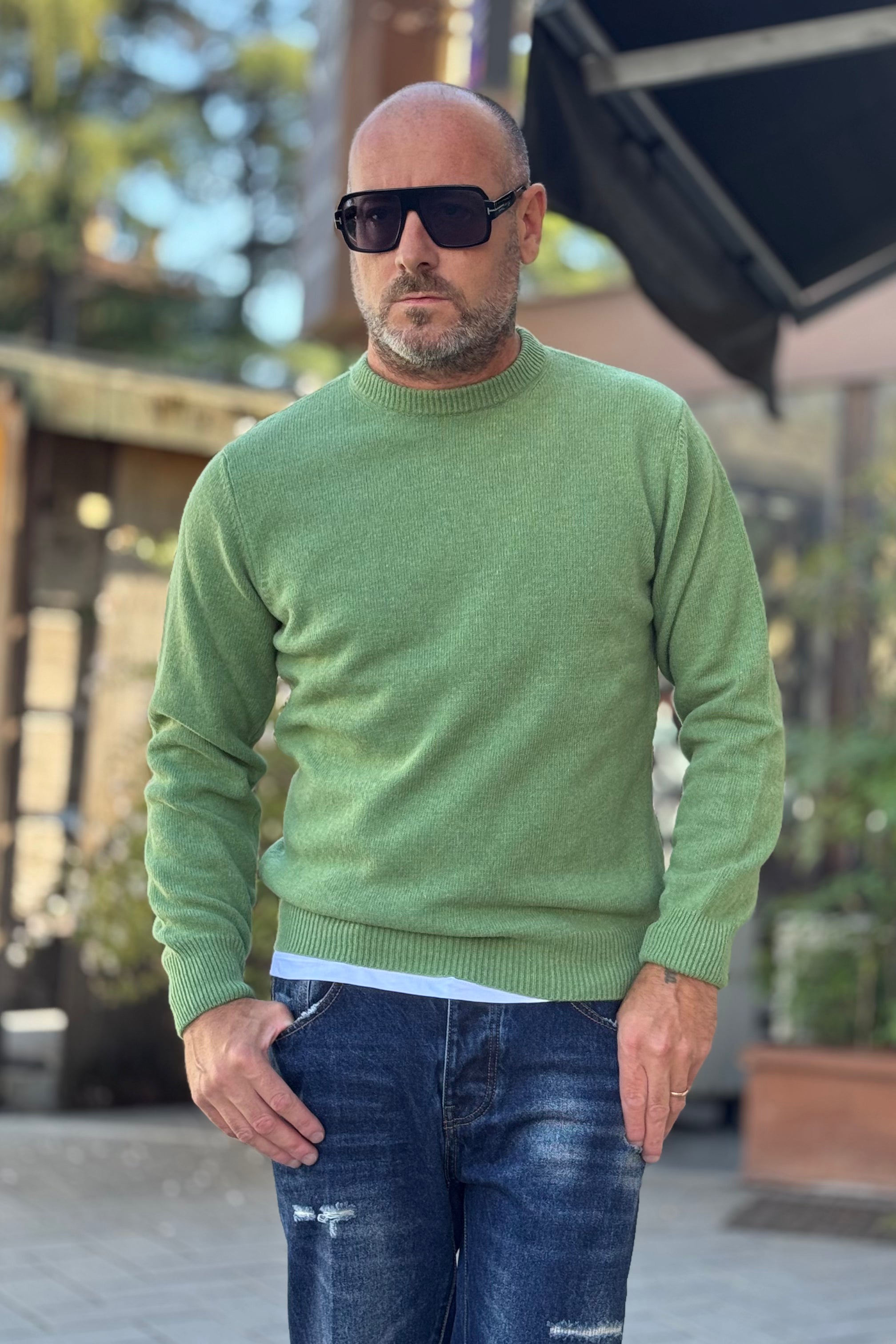 TELAMIRA MAGLIA GIROCOLLO IN LANA E CASHMERE DISPONIBILE IN 5 COLORAZIONI