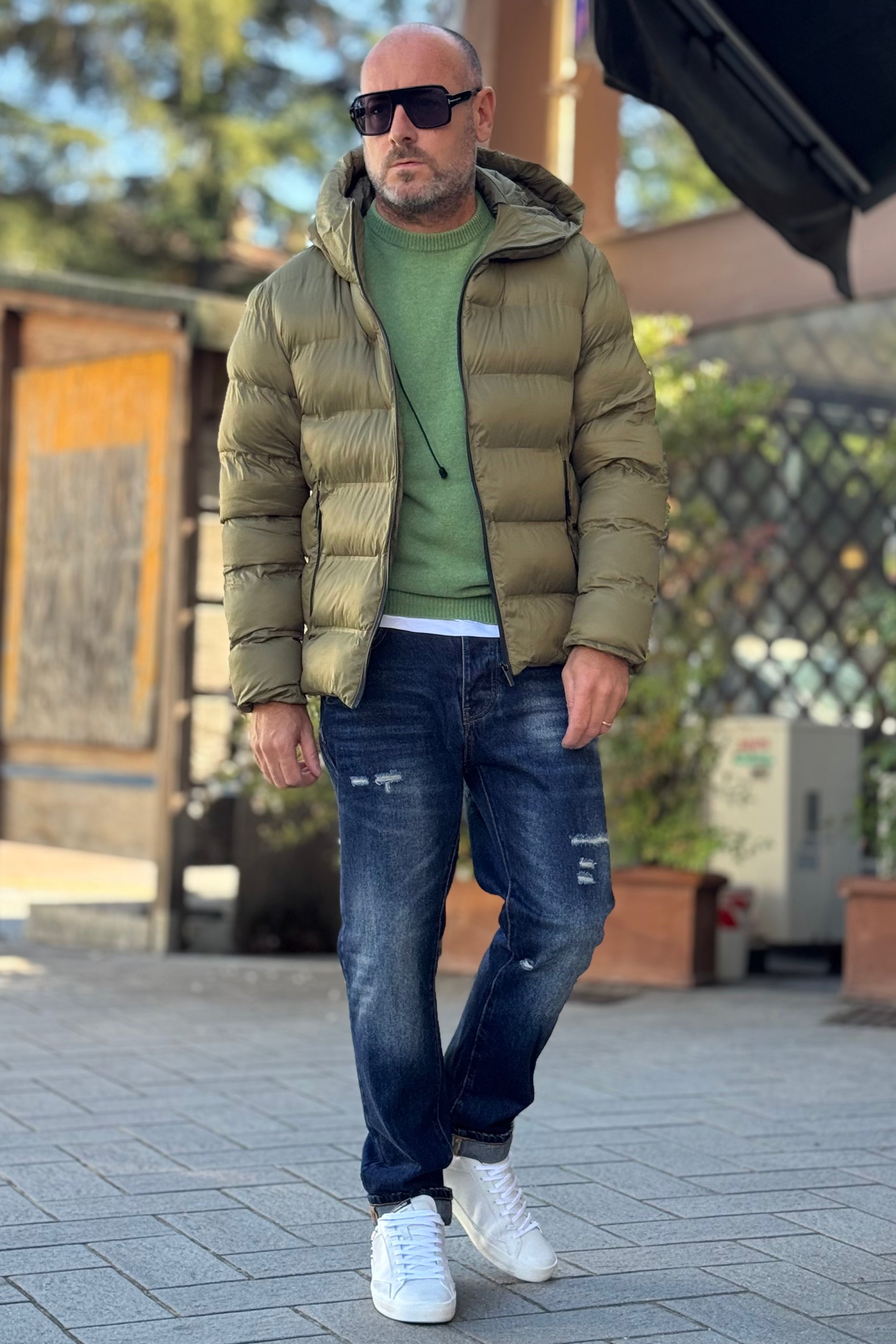 TELAMIRA GT046 PIUMINO CON CAPPUCCIO DISPONIBILE IN 2 COLORI