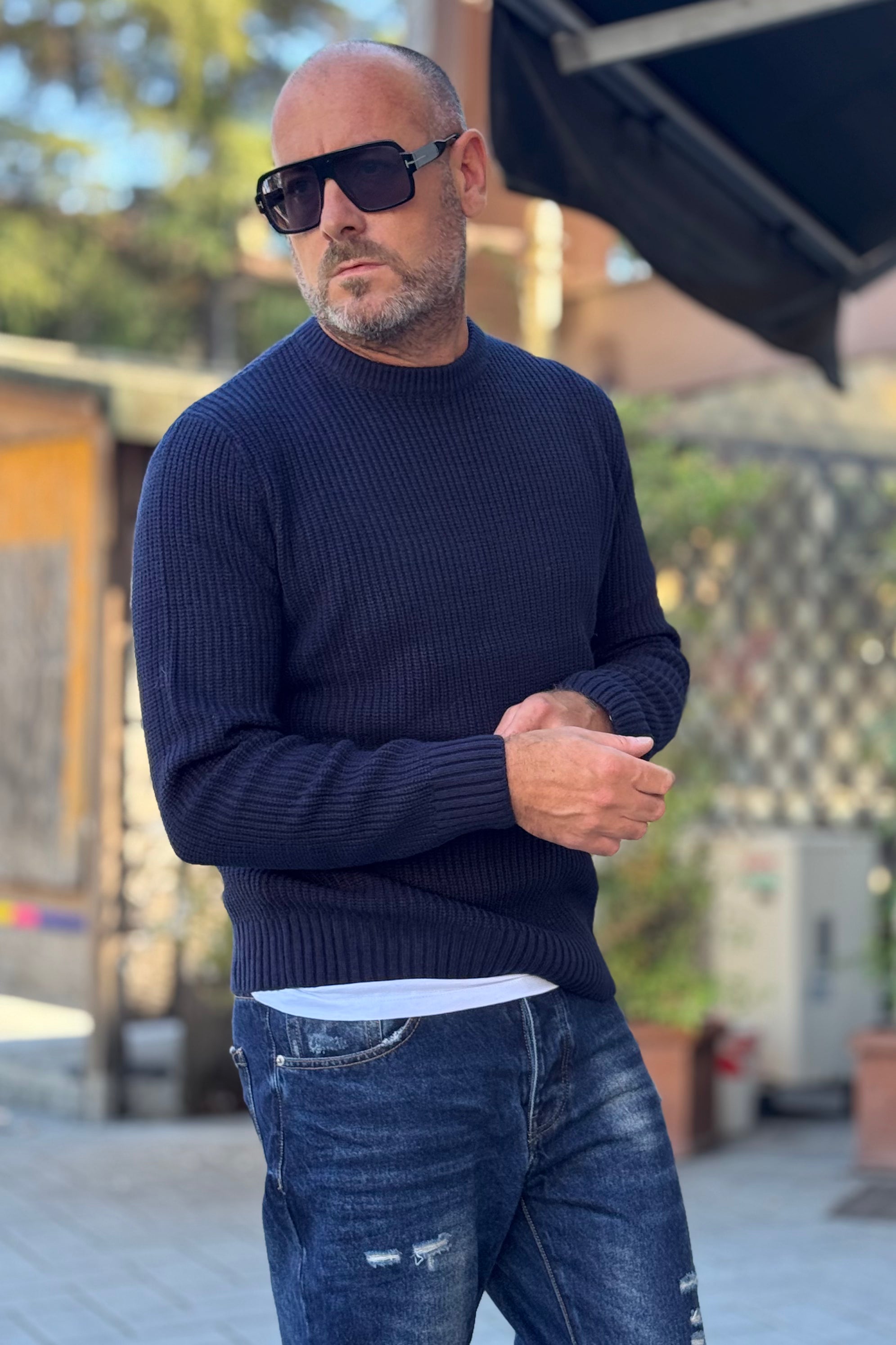 TELAMIRA MV-032 MAGLIA GIROCOLLO COSTA INGLESE DISPONIBILE IN 8 COLORI