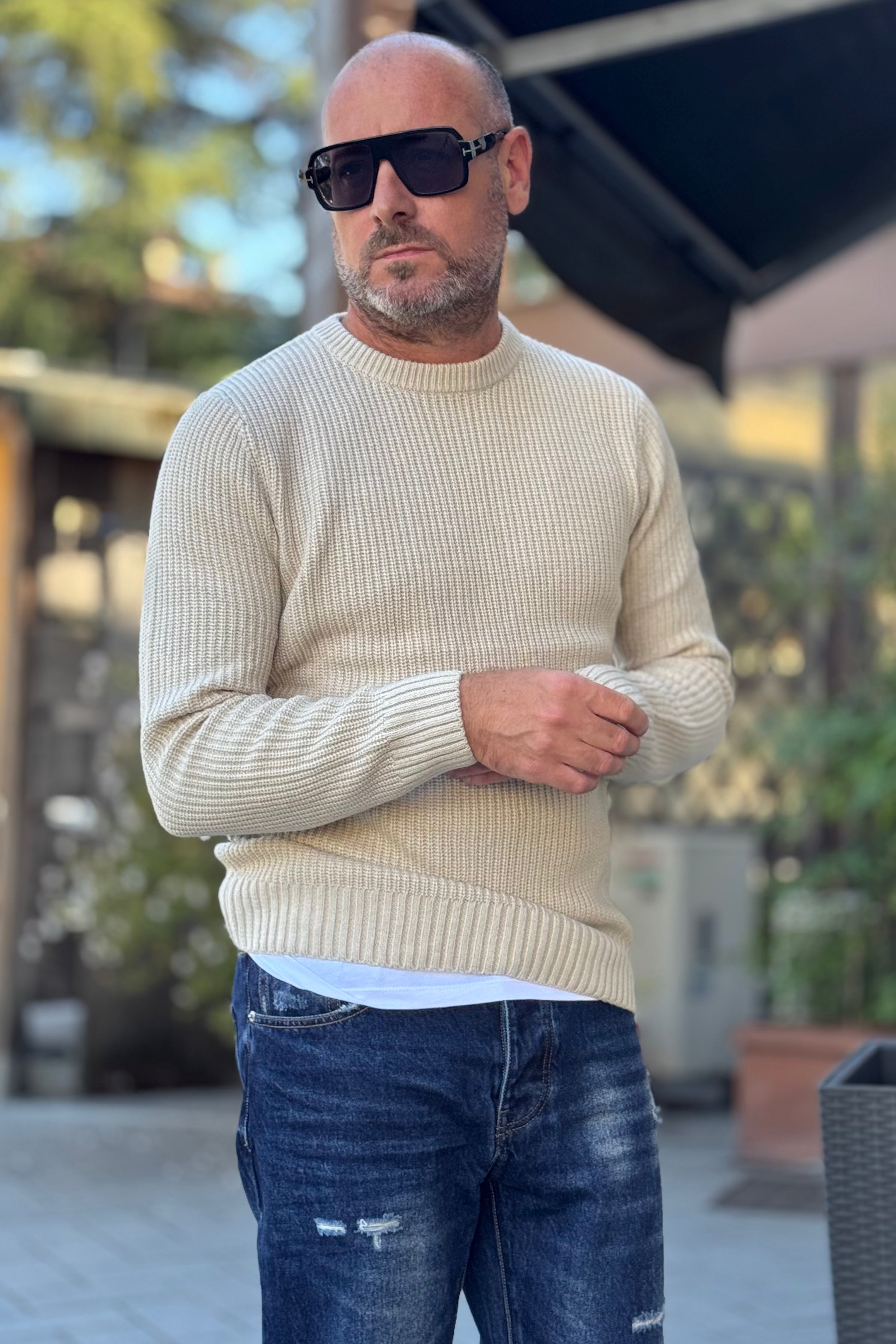 TELAMIRA MV-032 MAGLIA GIROCOLLO COSTA INGLESE DISPONIBILE IN 8 COLORI