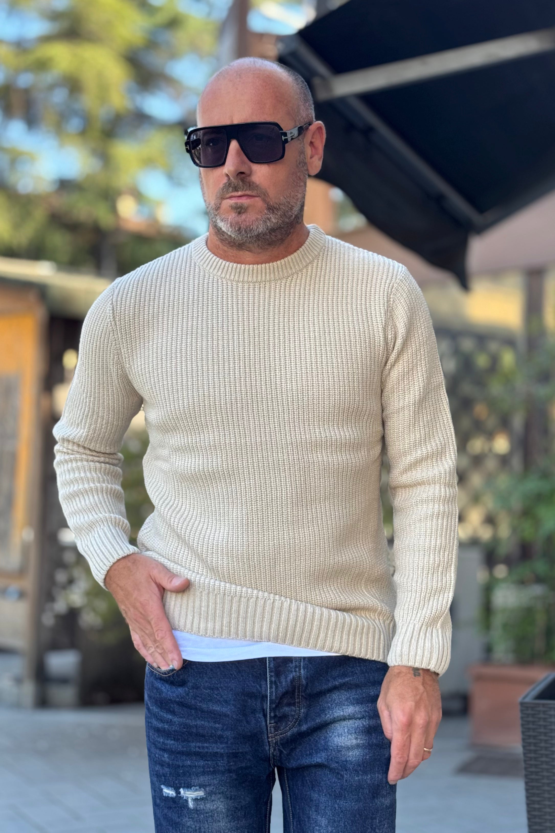 TELAMIRA MV-032 MAGLIA GIROCOLLO COSTA INGLESE DISPONIBILE IN 8 COLORI