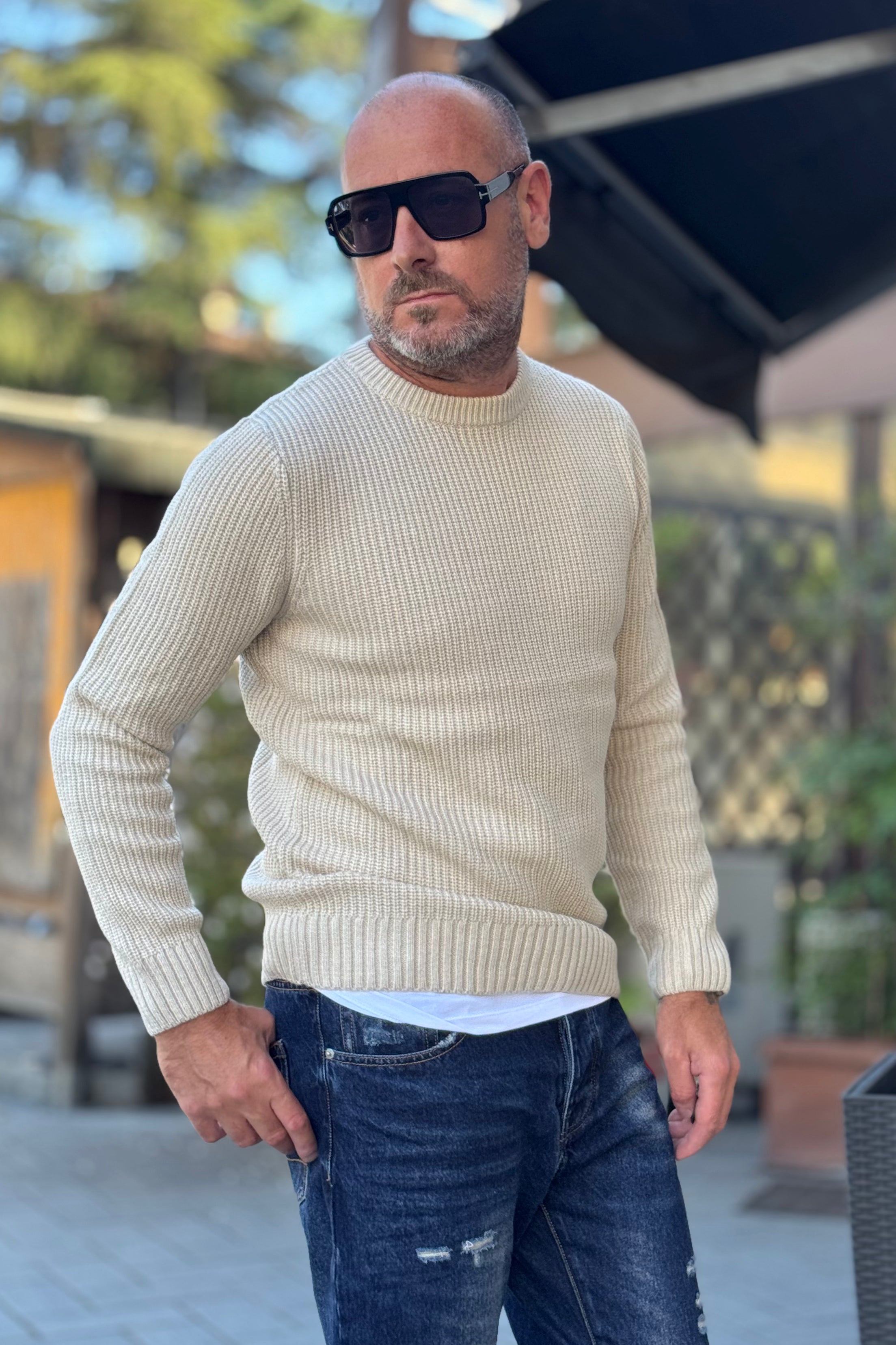 TELAMIRA MV-032 MAGLIA GIROCOLLO COSTA INGLESE DISPONIBILE IN 8 COLORI