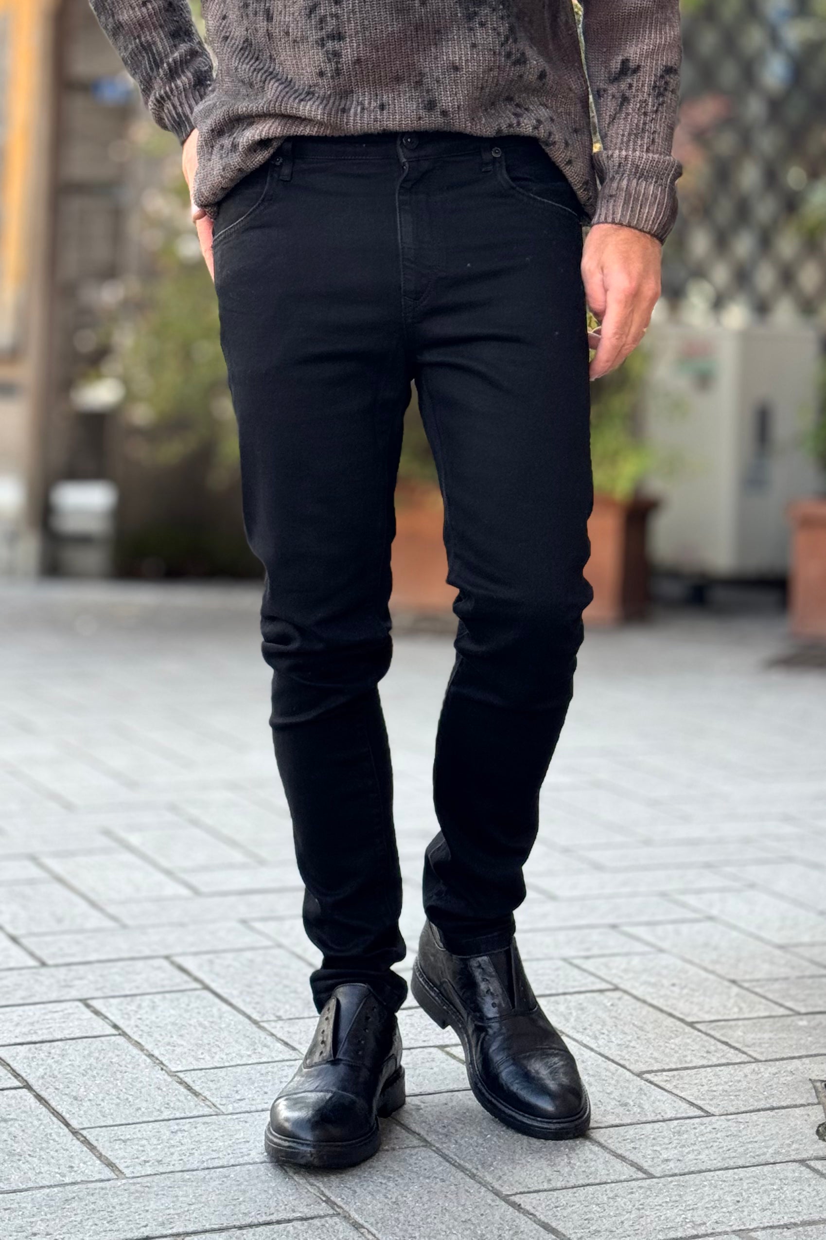 STAFF JEANS SKINNY FIT SUPERFLEX COLORE NERO