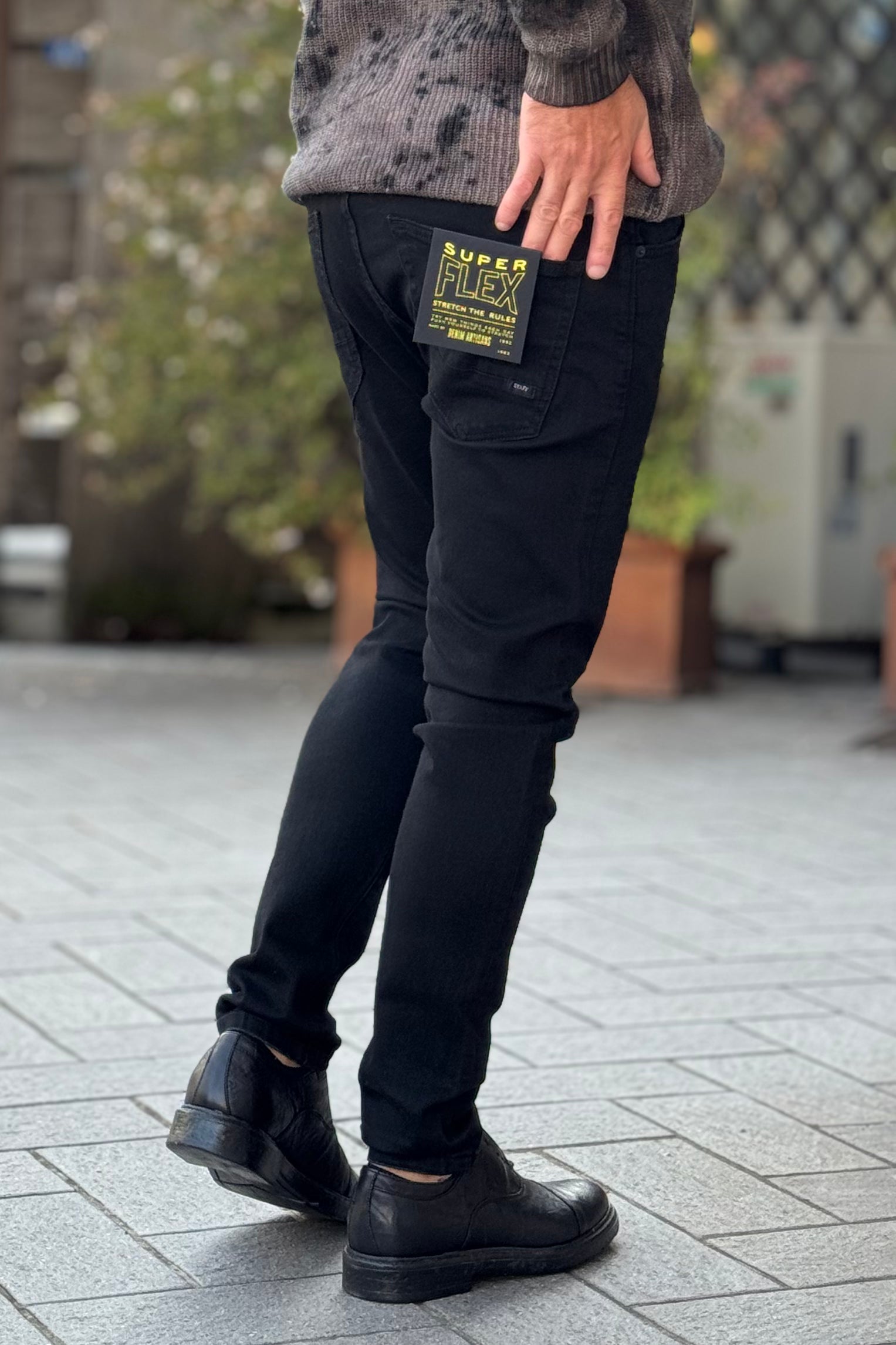 STAFF JEANS SKINNY FIT SUPERFLEX COLORE NERO