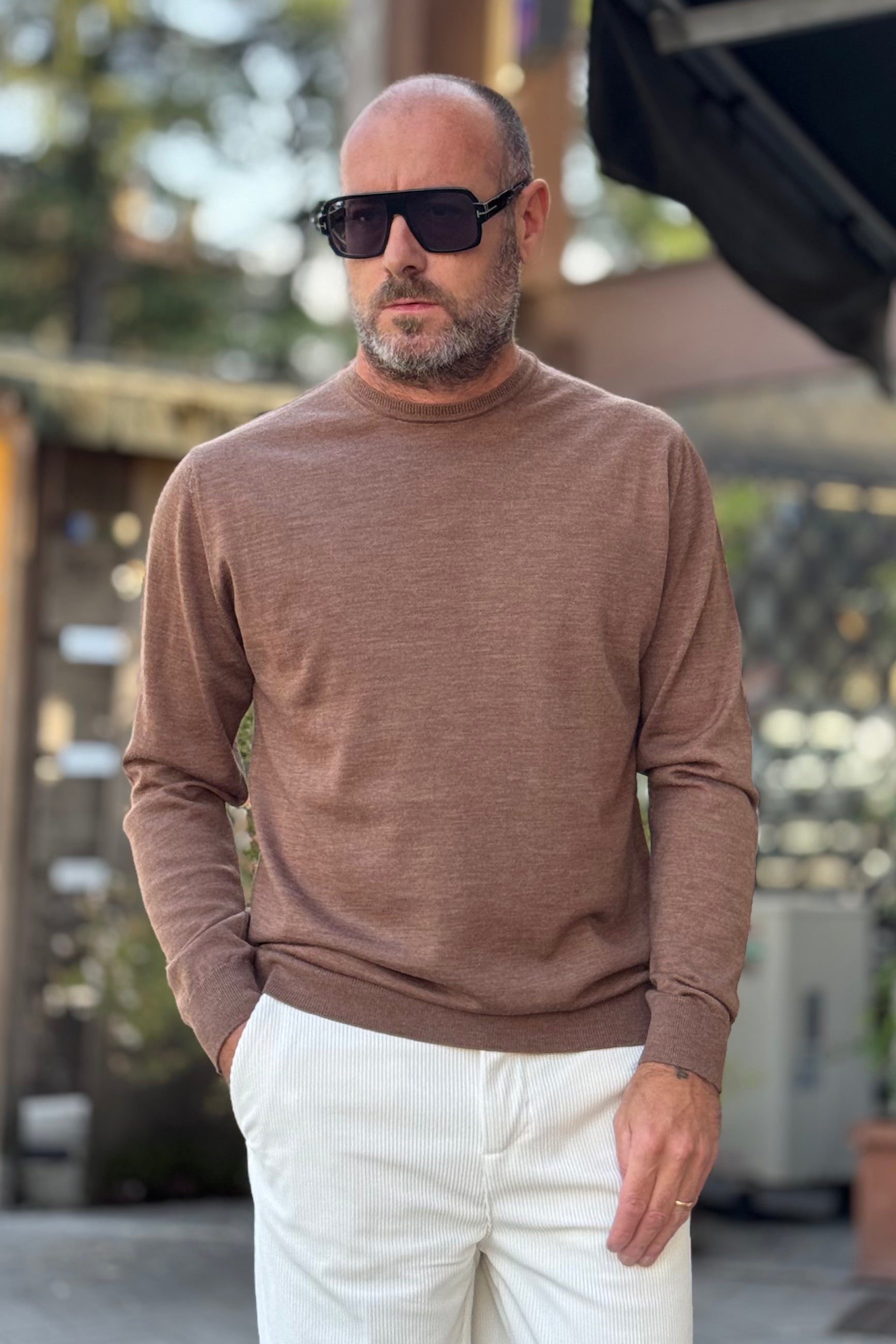 DANIELE FIESOLI GIROCOLLO IN MERINO EXTRA FINE DISPONIBILE IN 7 COLORI