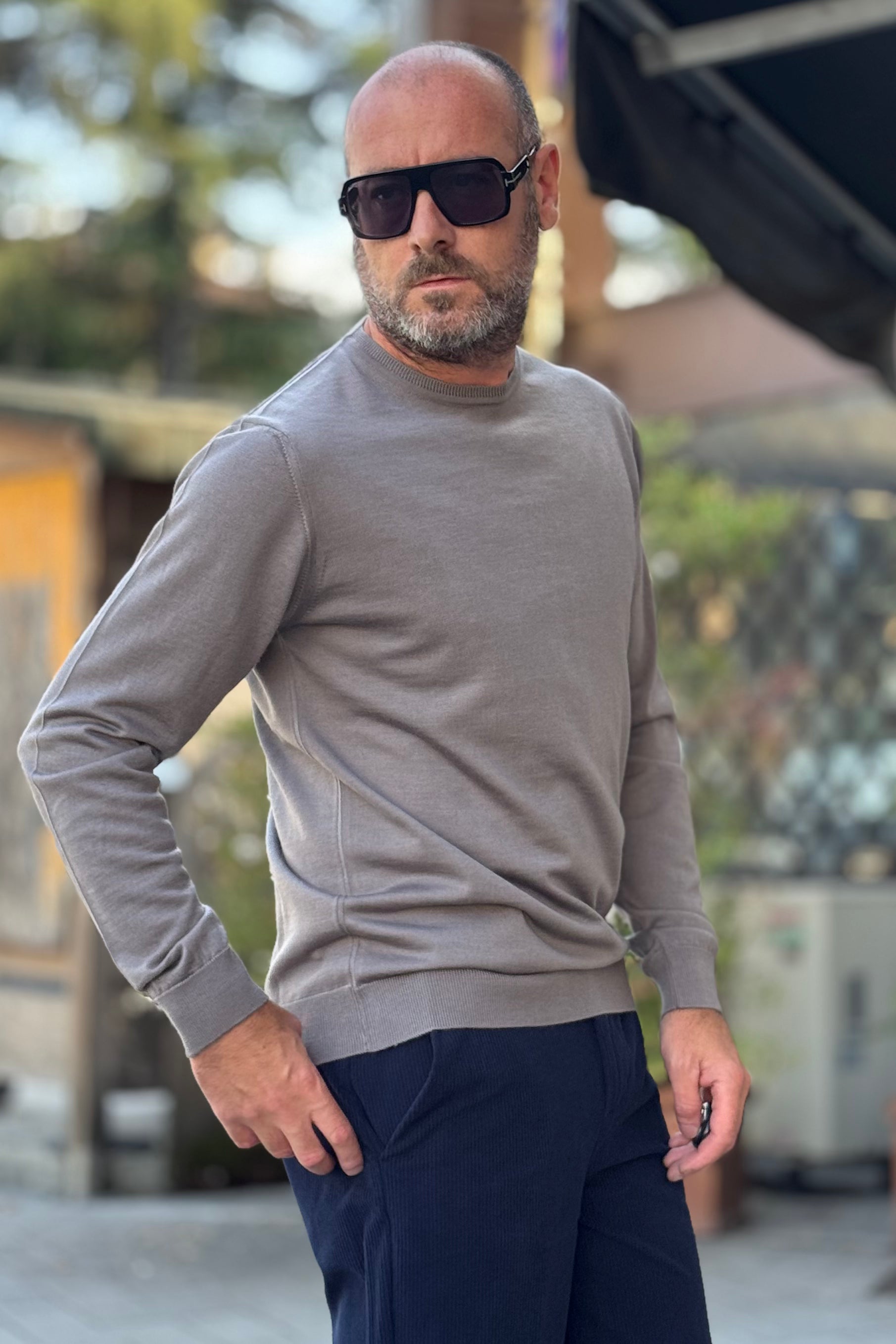 DANIELE FIESOLI GIROCOLLO IN MERINO EXTRA FINE DISPONIBILE IN 7 COLORI