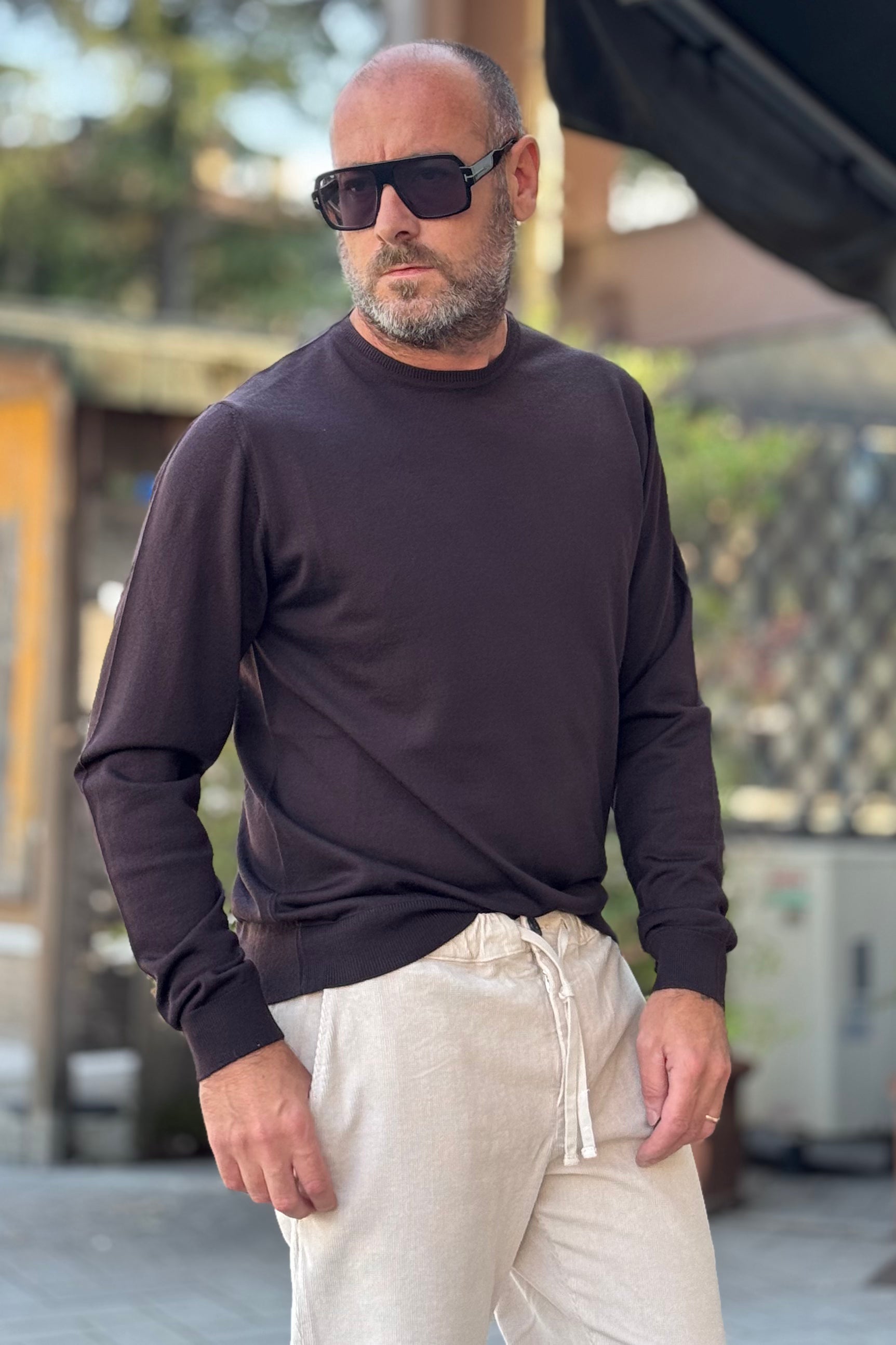 DANIELE FIESOLI GIROCOLLO IN MERINO EXTRA FINE DISPONIBILE IN 7 COLORI