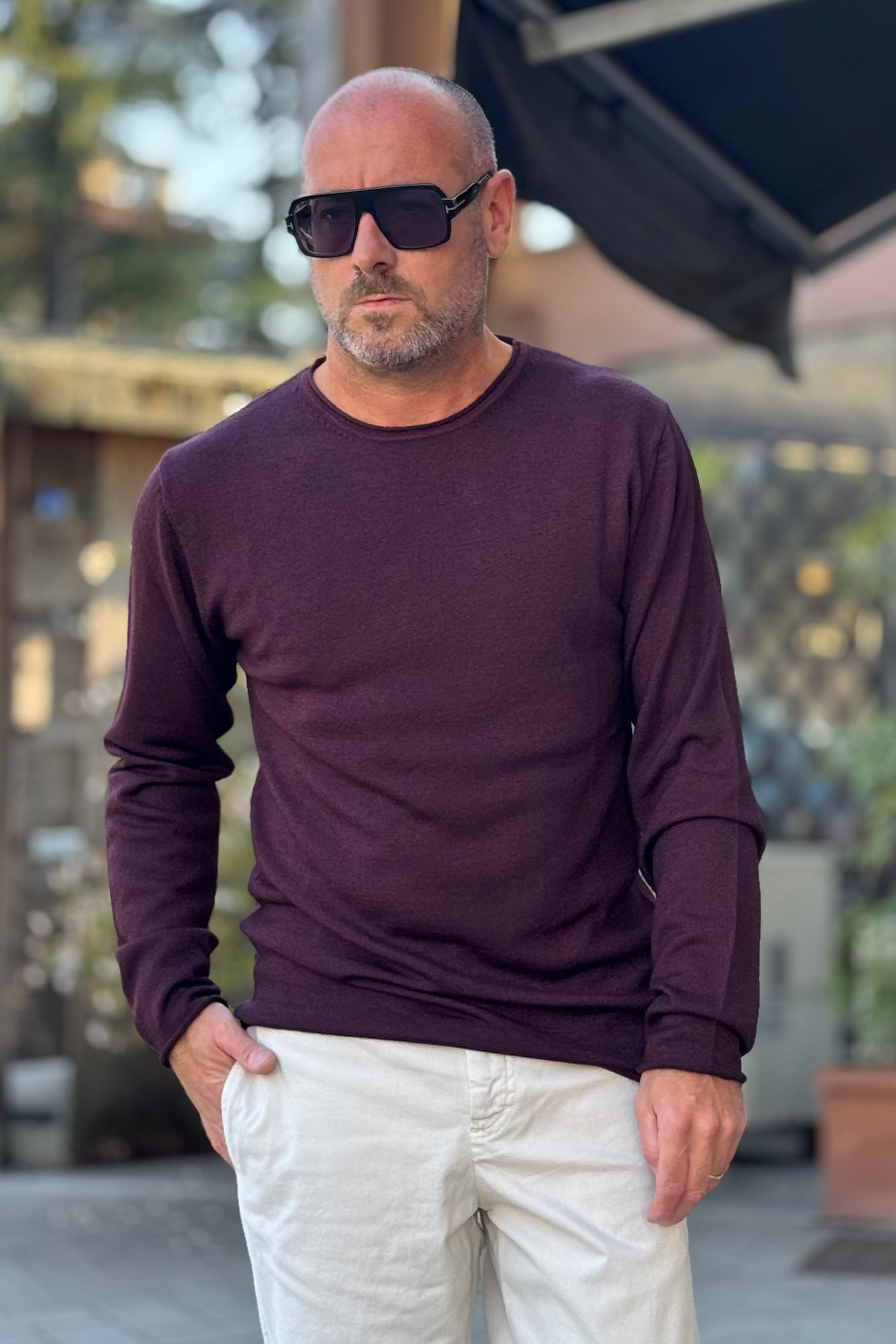 DANIELE FIESOLI GIROCOLLO LOOSE FIT DISPONIBILE IN 2 COLORI