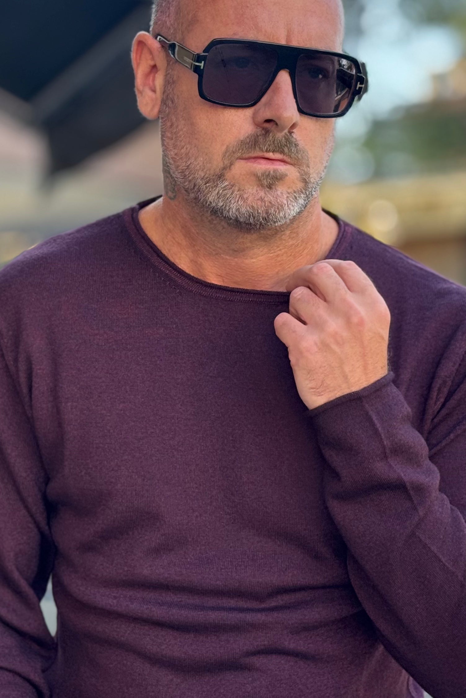 DANIELE FIESOLI GIROCOLLO LOOSE FIT DISPONIBILE IN 2 COLORI